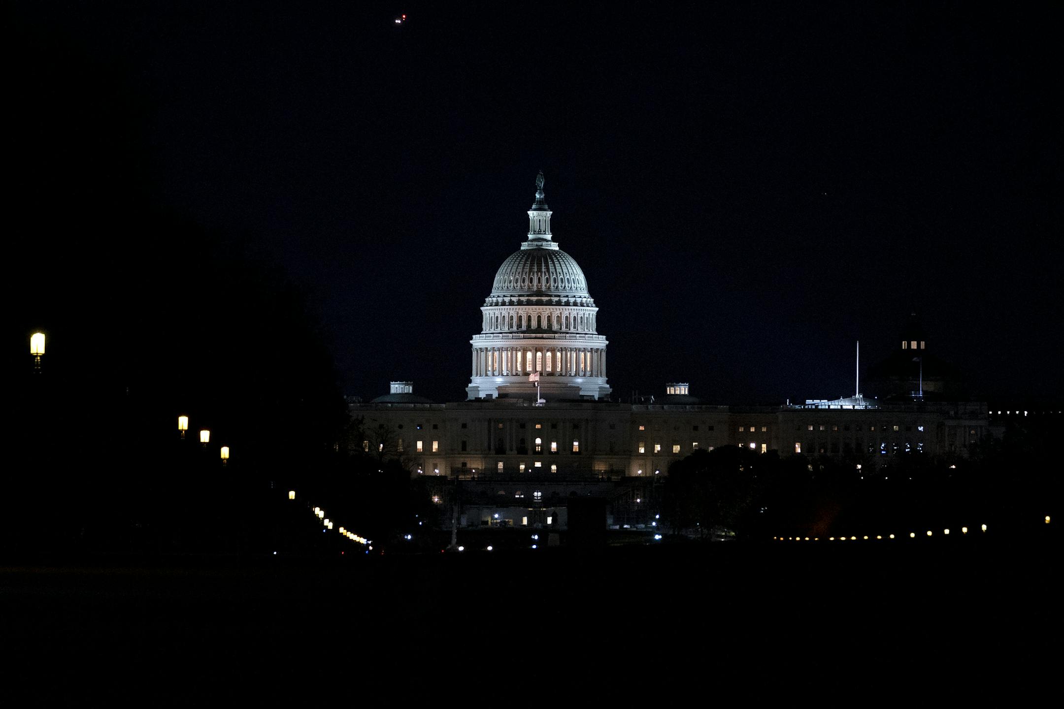The U.S. Capitol building in Washington.