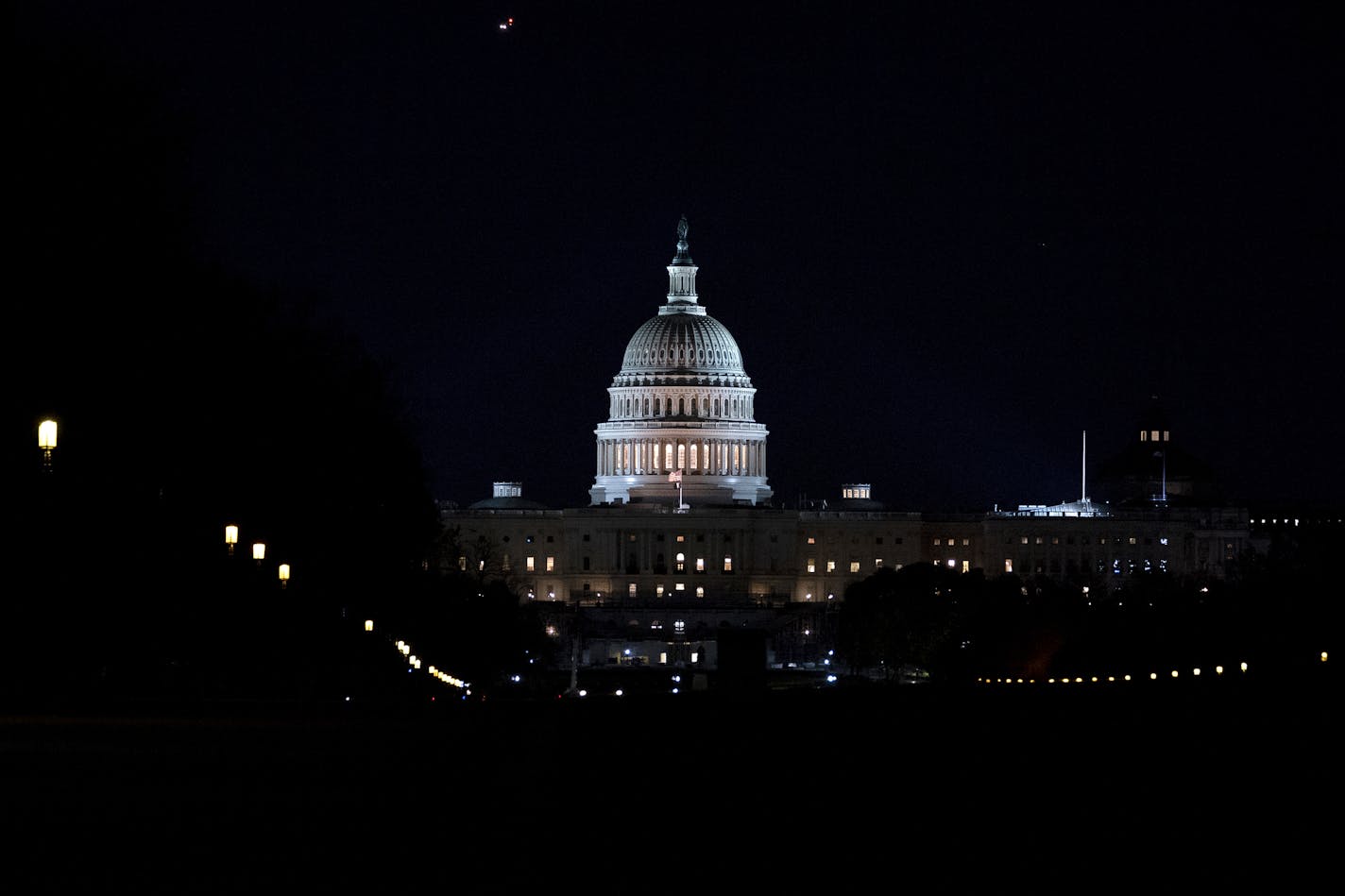 The U.S. Capitol building in Washington.