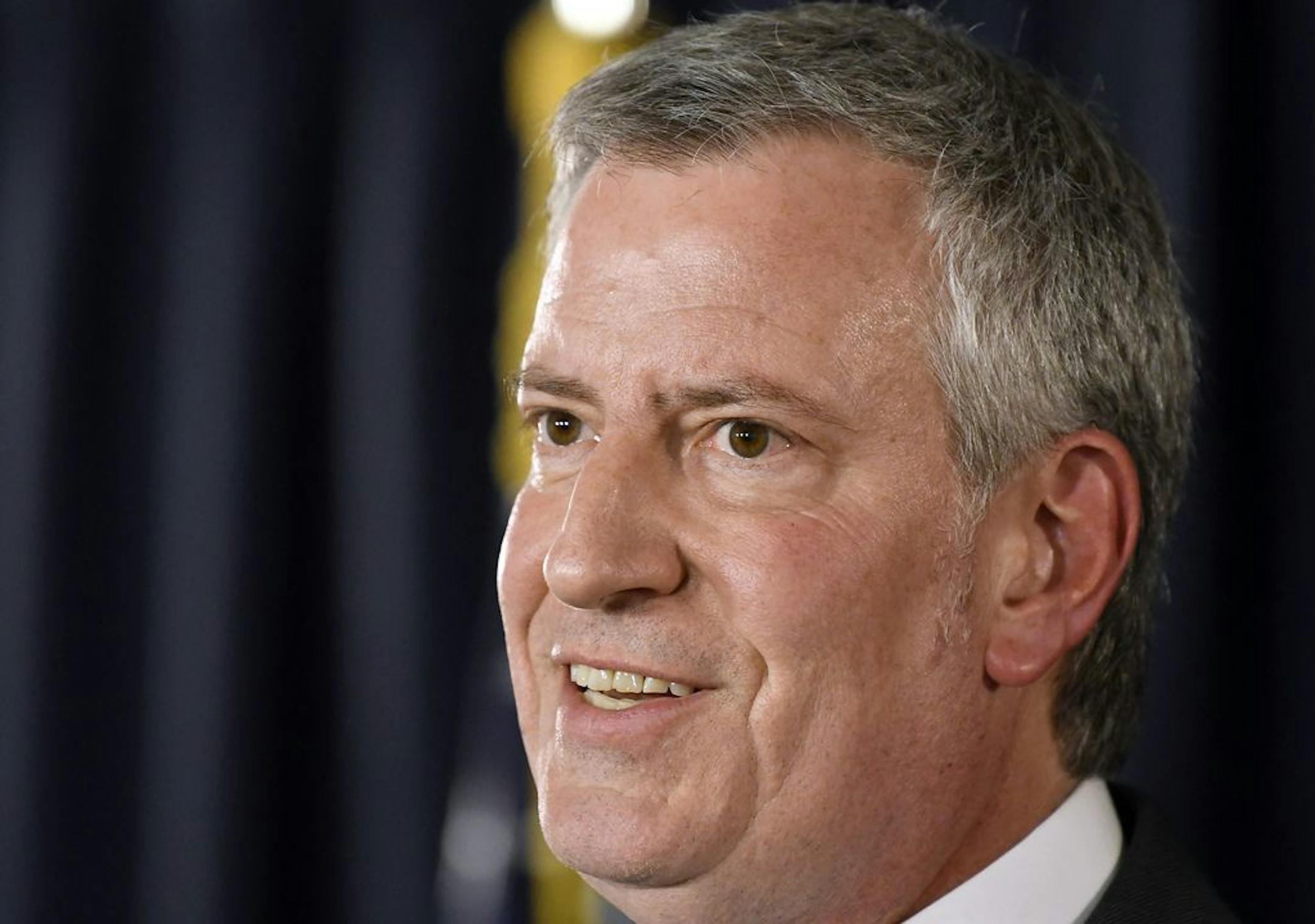 New York City Mayor Bill de Blasio
