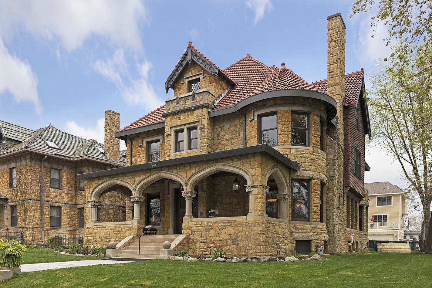 This house on St. Paul's Summit Avenue was designed by architect Clarence H.Johnston. Recently restored, it will be open for public tours from noon to 4 p.m., May 13.