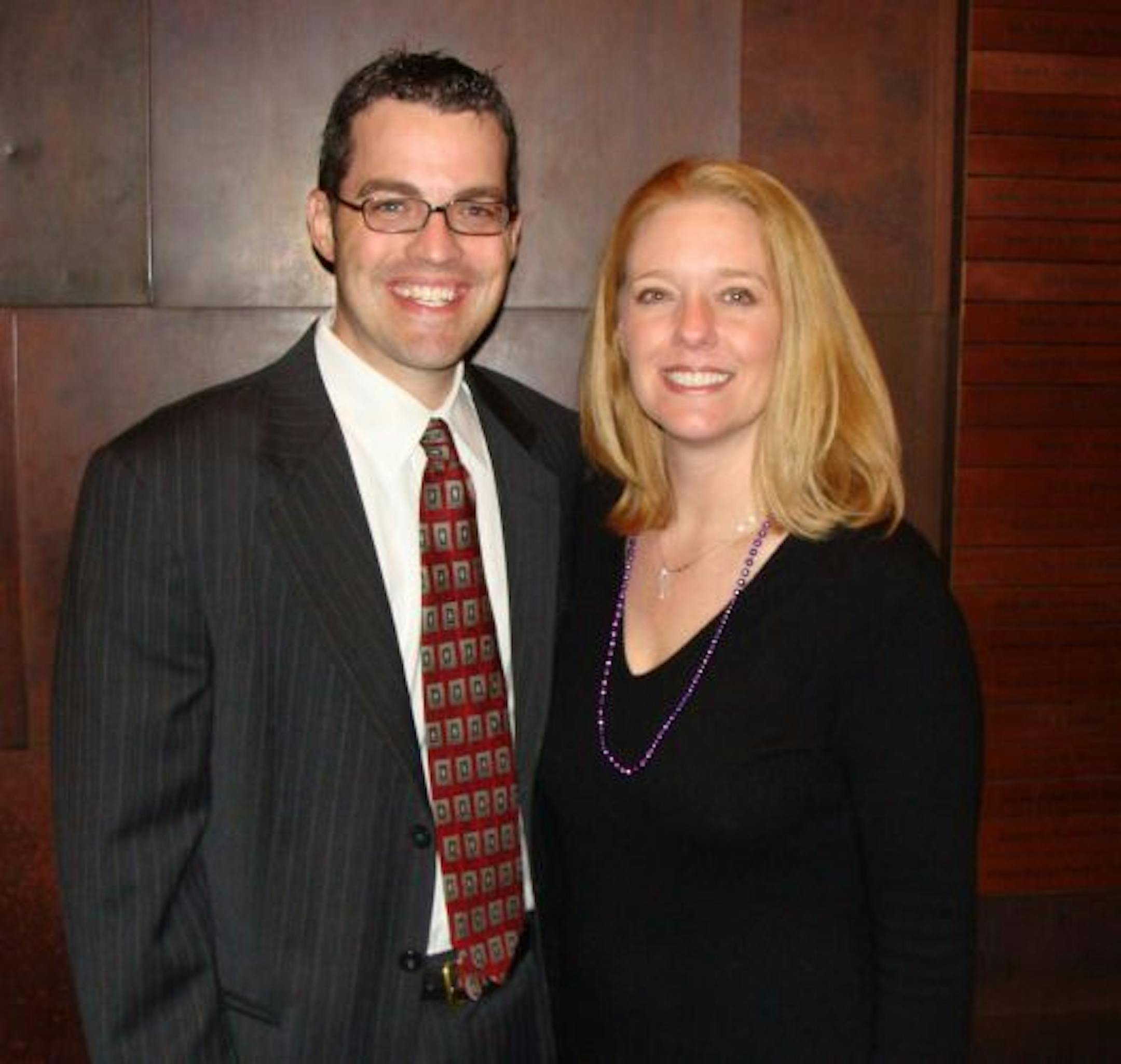 Sara Glassman, sglassman@startribune.com Signature Chefs Auction for March of Dimes at McNamara Alumni Center in Minneapolis, MN. Chris and Tamara O�Neill Moreland.