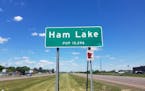PETA wants the city of Ham Lake to change its name to "Yam Lake" and said it would help cover the costs of changing signs such as this one on Hwy. 65.