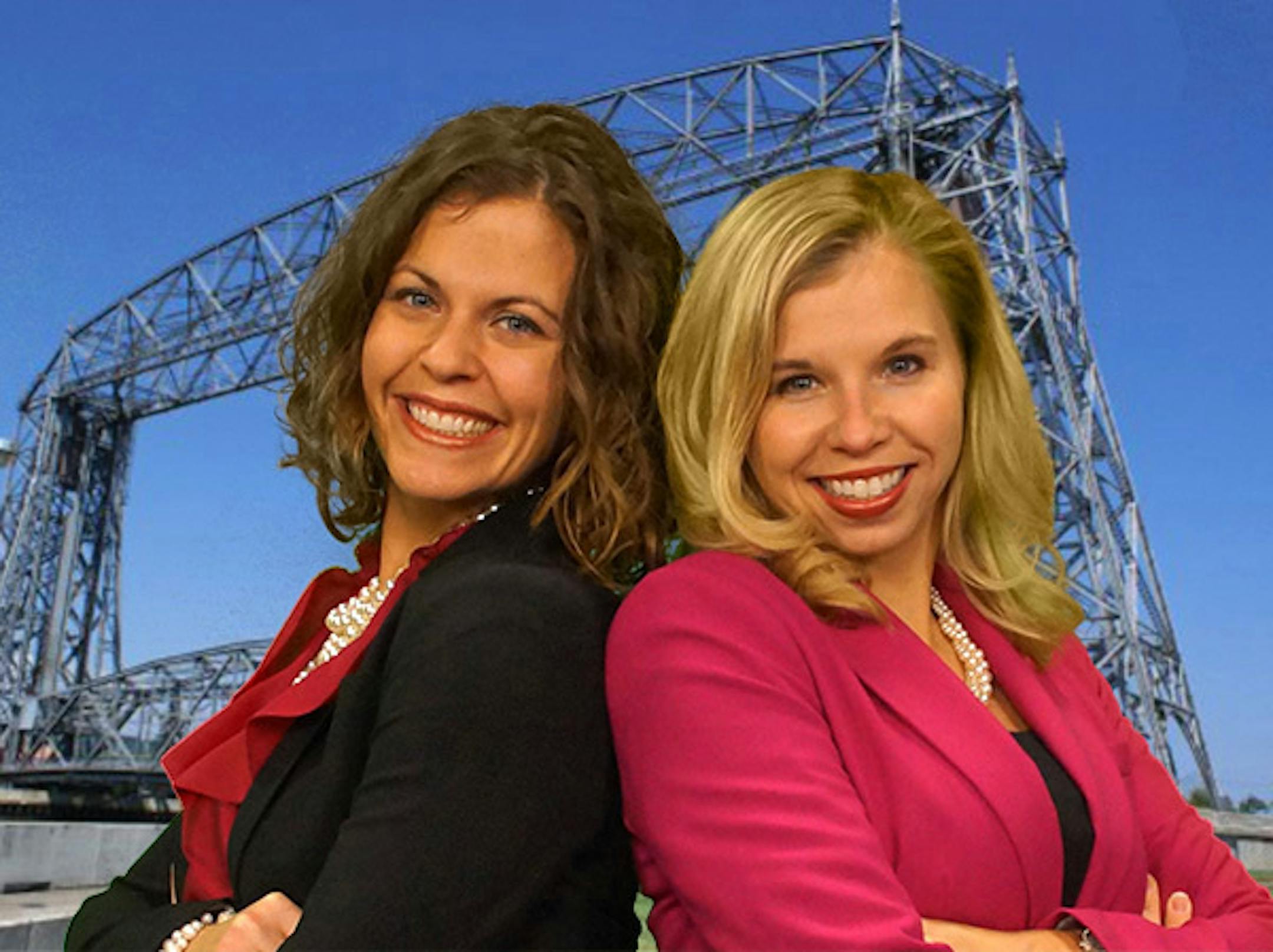 Lisa Bodine, left, and Pascha Apter