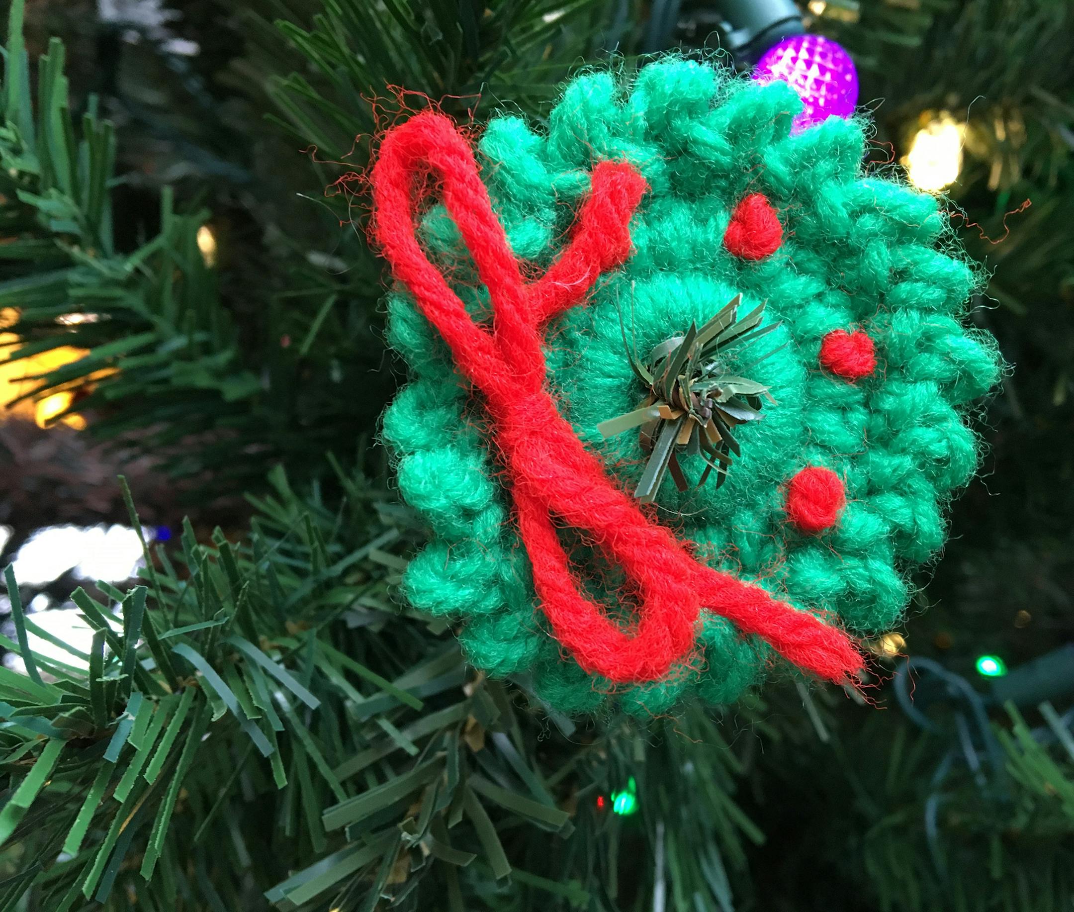 Susan Krantz, Minnetonka: "In 1980, I was in my sophomore year at St. Olaf College. My parents picked me up the evening of Dec.17 for Christmas break. It was dark and very cold, but rather than go home, we went straight to Methodist Hospital so that I could see my Grandpa Ernie, who was dying in the ICU. The sweet nurses had pinned a homemade yarn wreath on his hospital gown. Grandpa died on Dec. 21, his funeral was on the 23rd, and his 84th birthday would have been Christmas Day. My mother stil