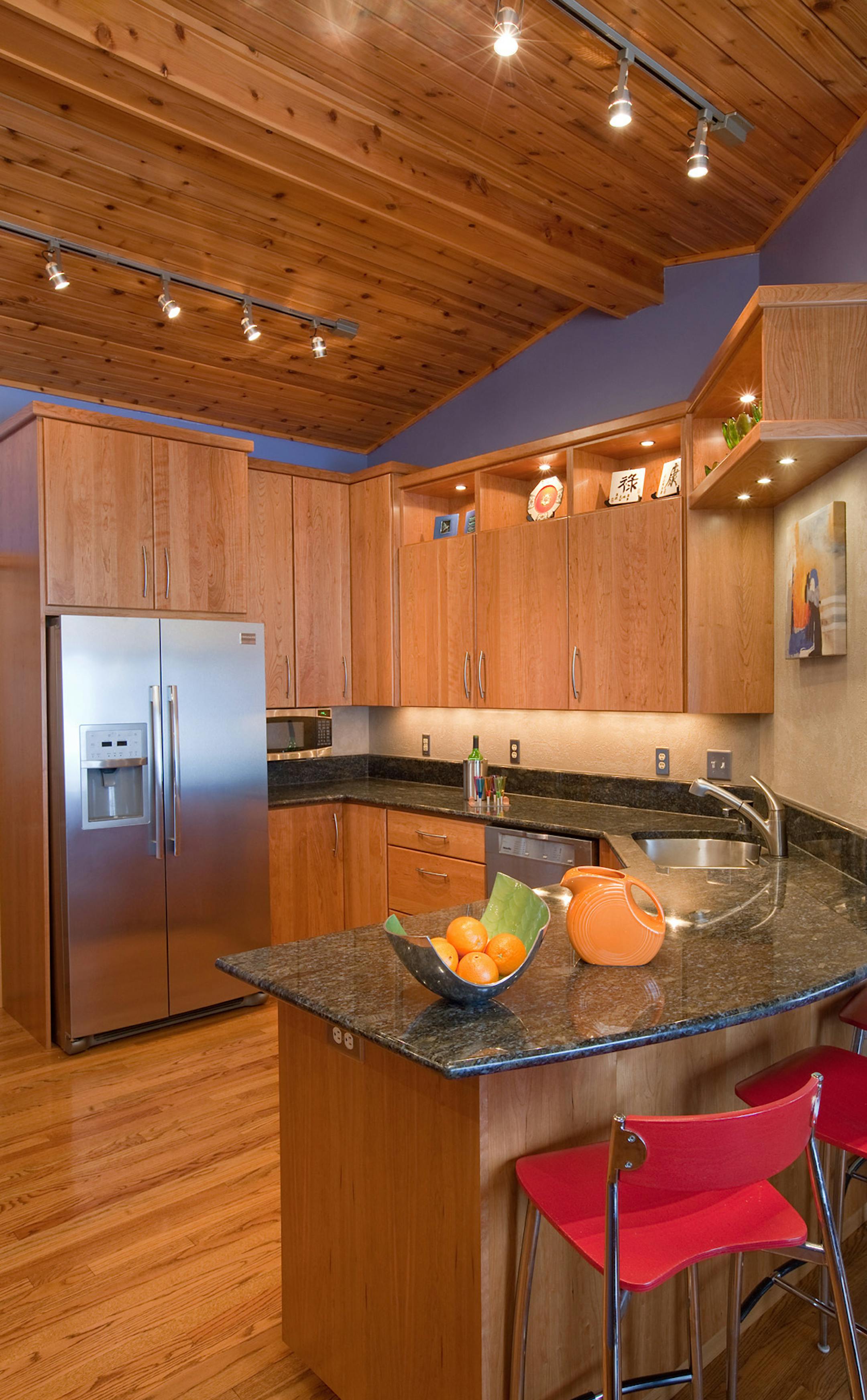 Cory Silken/JH Peterson Perushek kitchen redesigned by Barbara Bircher, Crystal Kitchen Center