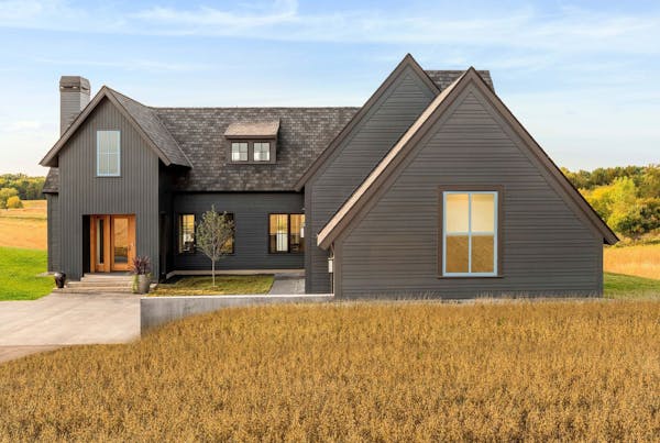 Modern farmhouse tucked into hill near Stillwater offers 'beautiful' views of savanna