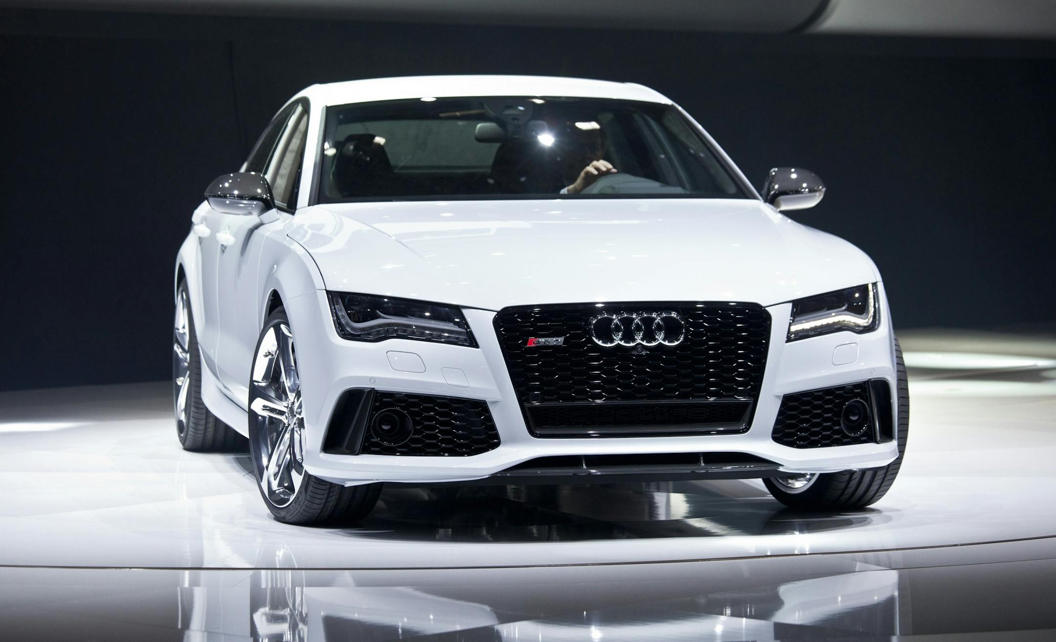 Audi introduces the Audi RS 7 Sportback at the 2013 North American International Auto Show at Cobo Center on Monday, January 14, 2013, in Detroit.