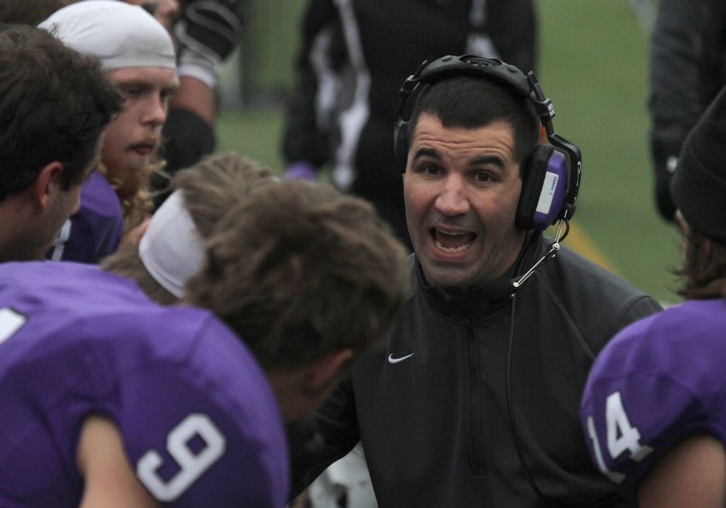 St. Thomas head coach Glenn Caruso.