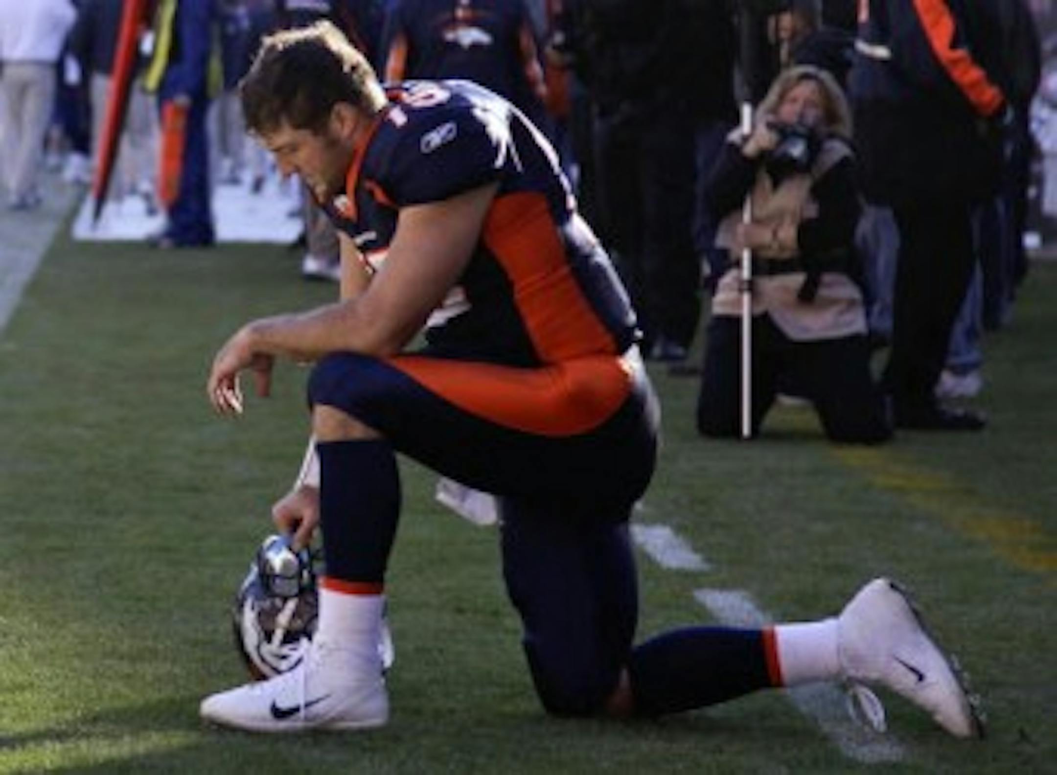 Quarterback Tim Tebow