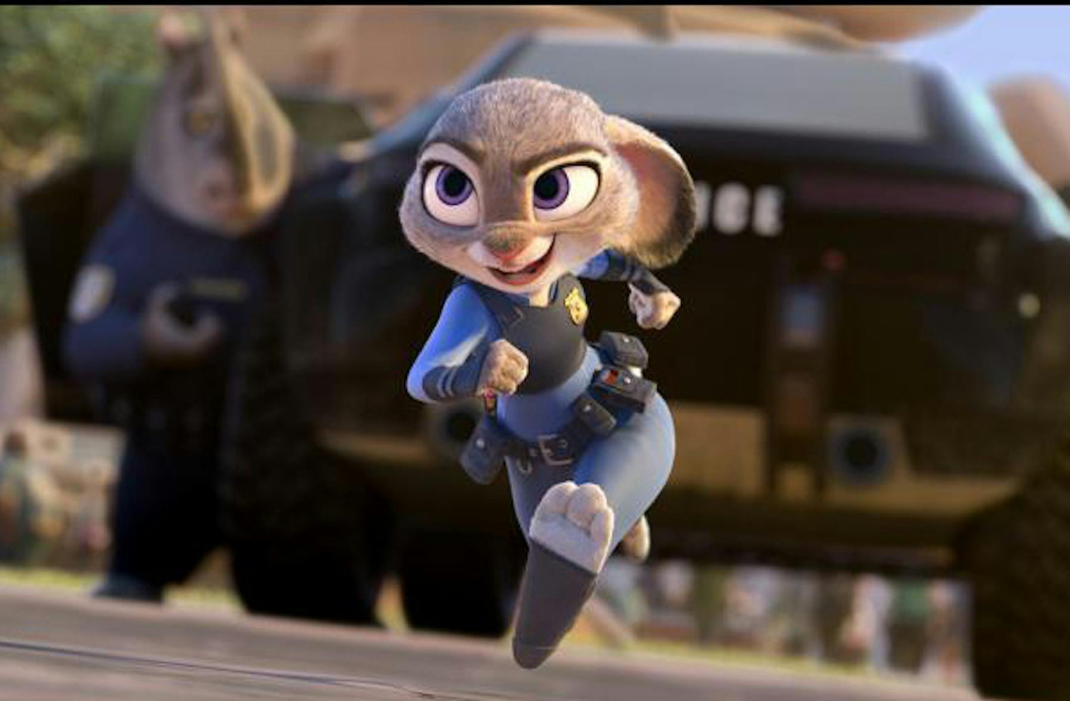 Ginnifer Goodwin voices Judy Hopps in "Zootopia."