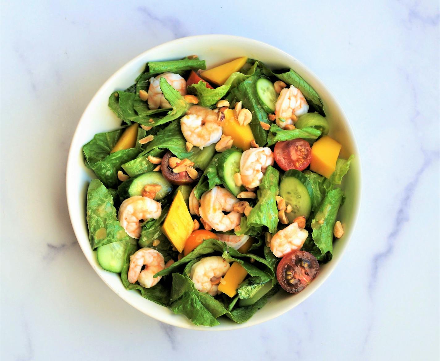 Call on Shrimp and Mango Salad with Peanut-Lime Dressing when it's too hot to cook. Recipe and photo by Meredith Deeds, Special to the Star Tribune