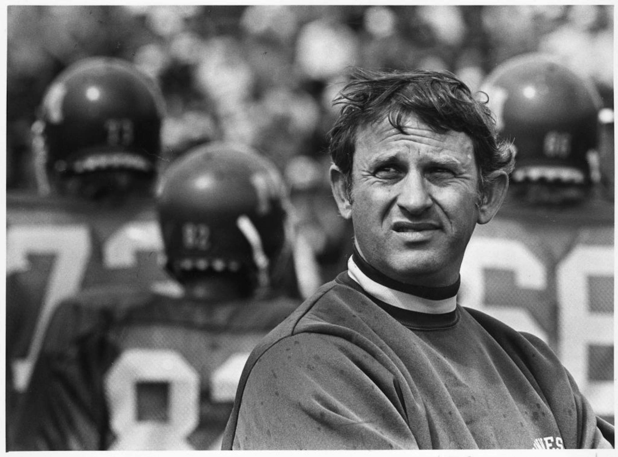 Joe Salem, U of M football coach, '79-'83
