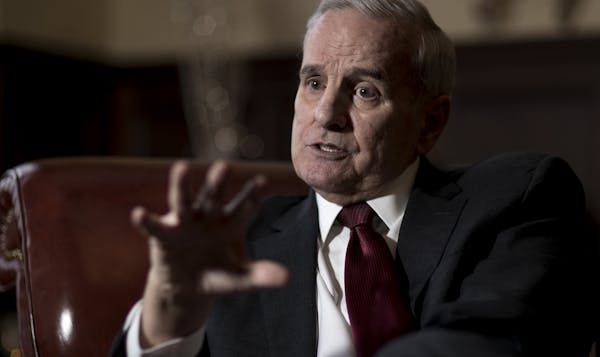 Minnesota Governor Mark Dayton photographed during an interview at the Minnesota Governor's Residence. ] CARLOS GONZALEZ cgonzalez@startribune.com - D