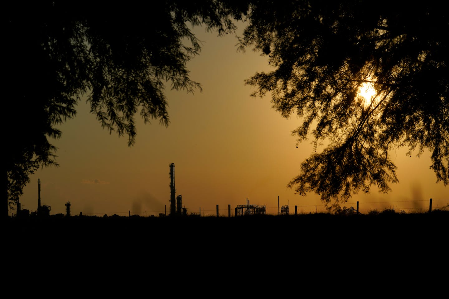 FILE - The Denka Performance Elastomer Plant sits at sunset in Reserve, La., on Sept. 23, 2022. The Environmental Protection Agency on Tuesday, April 