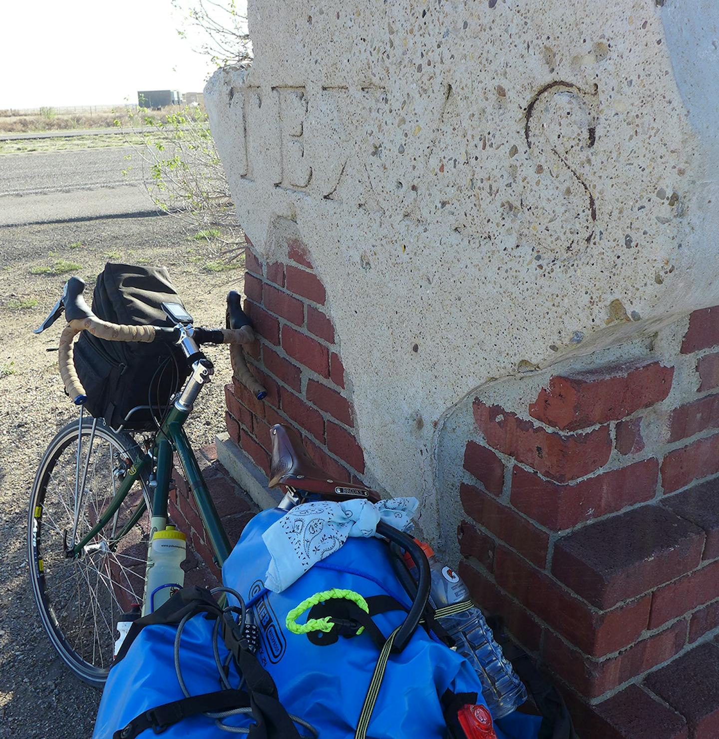 Pedaling America ... Texas