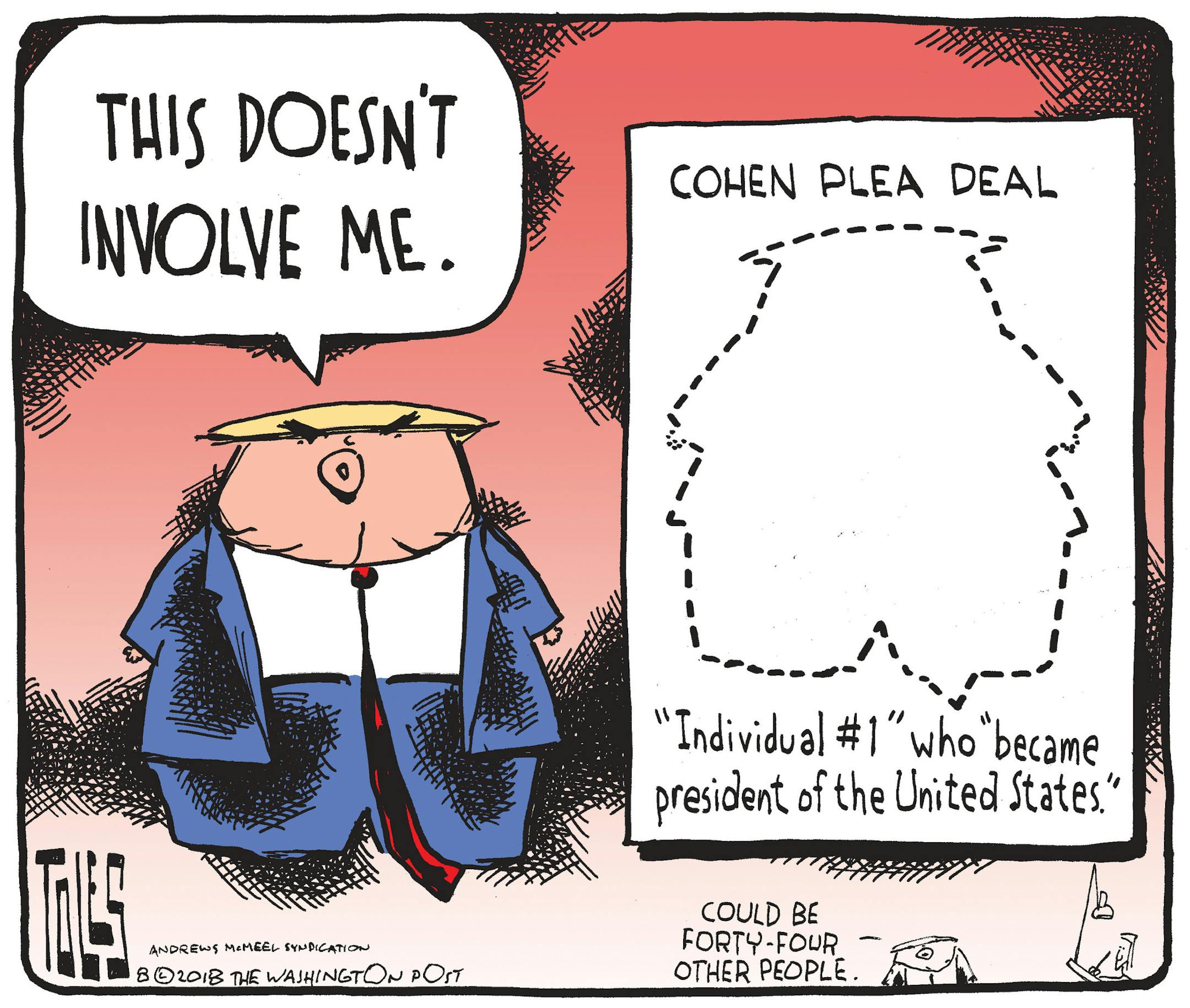 Tom Toles Editorial Cartoon
