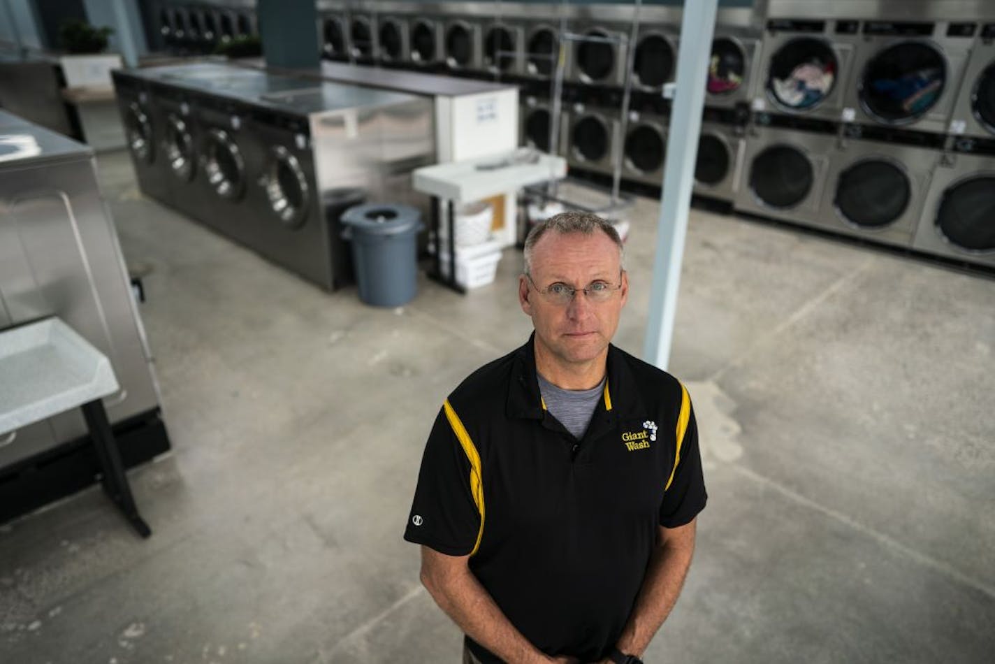 Daryl Johnson, owner of the Giant Wash laundromat, said this year's remodel came on top of a $500,000 renovation in 2015 that resulted in 40 new washing machines and 63 new dryers.