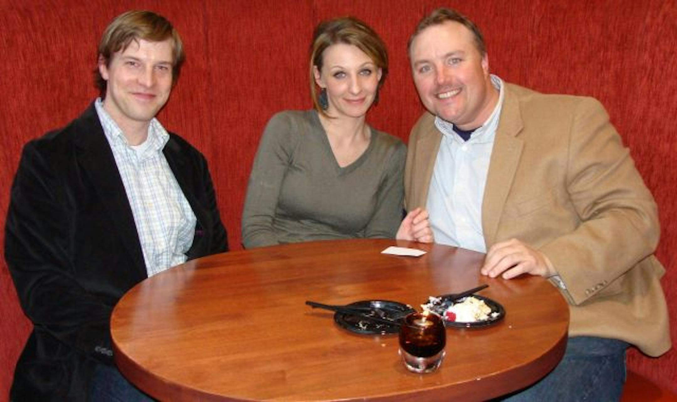 Dave Vlach, Elizabeth Cismaru and Tom Jahnke.