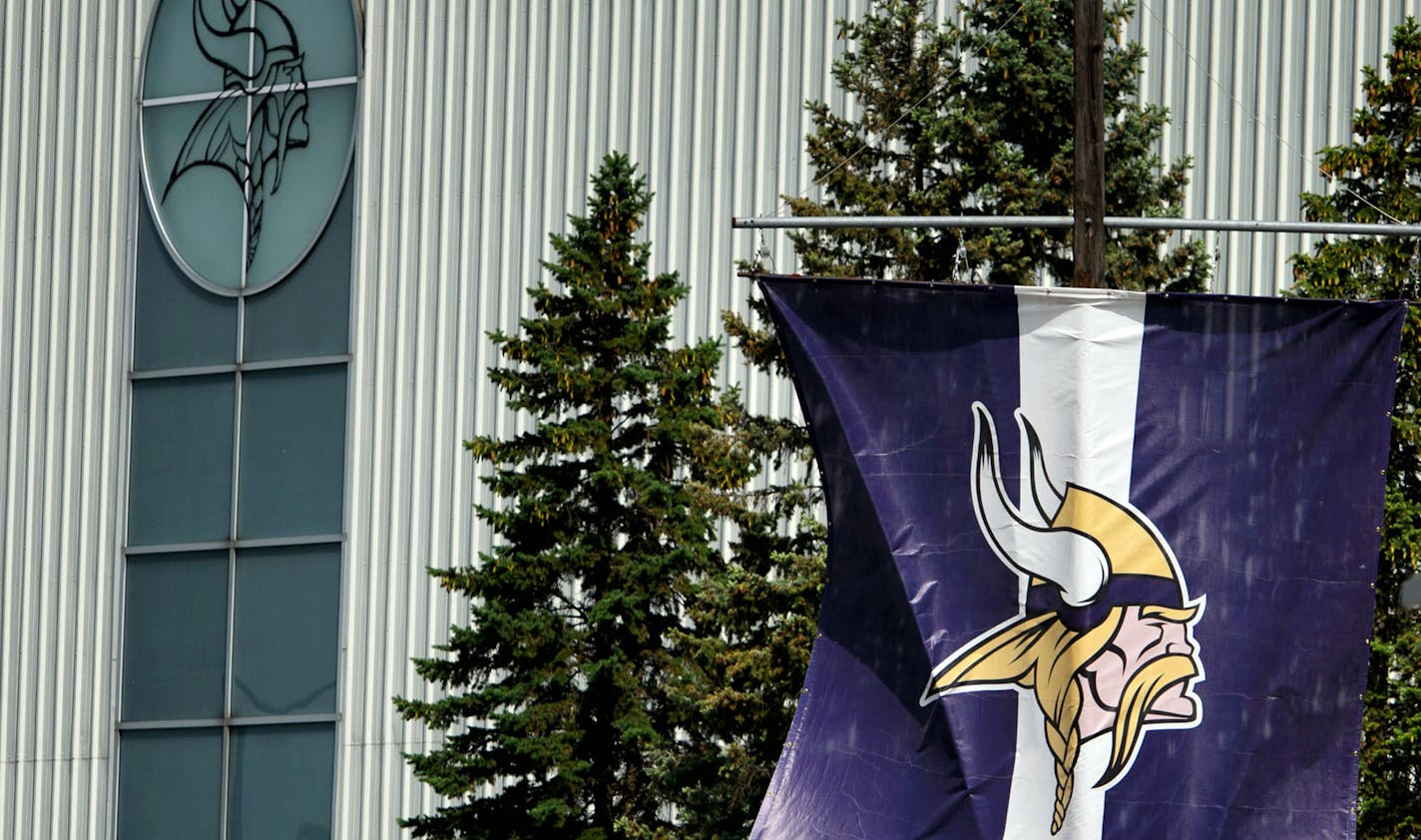 Television live trucks gathered outside the Vikings practice facility at Winter Park Adrian Peterson practiced with the team for the first time today. ] GLEN STUBBE * gstubbe@startribune.com Tuesday, June 2, 2015 Running back Adrian Peterson is returning to the Vikings today. Peterson will rejoin his teammates at Winter Park for voluntary organized team activities this morning ORG XMIT: MIN1506021108580537