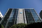 FILE -- The headquarters of Twitter in San Francisco, Oct. 24, 2017. The actions of Twitter and Facebook following a New York Post story angered a cho