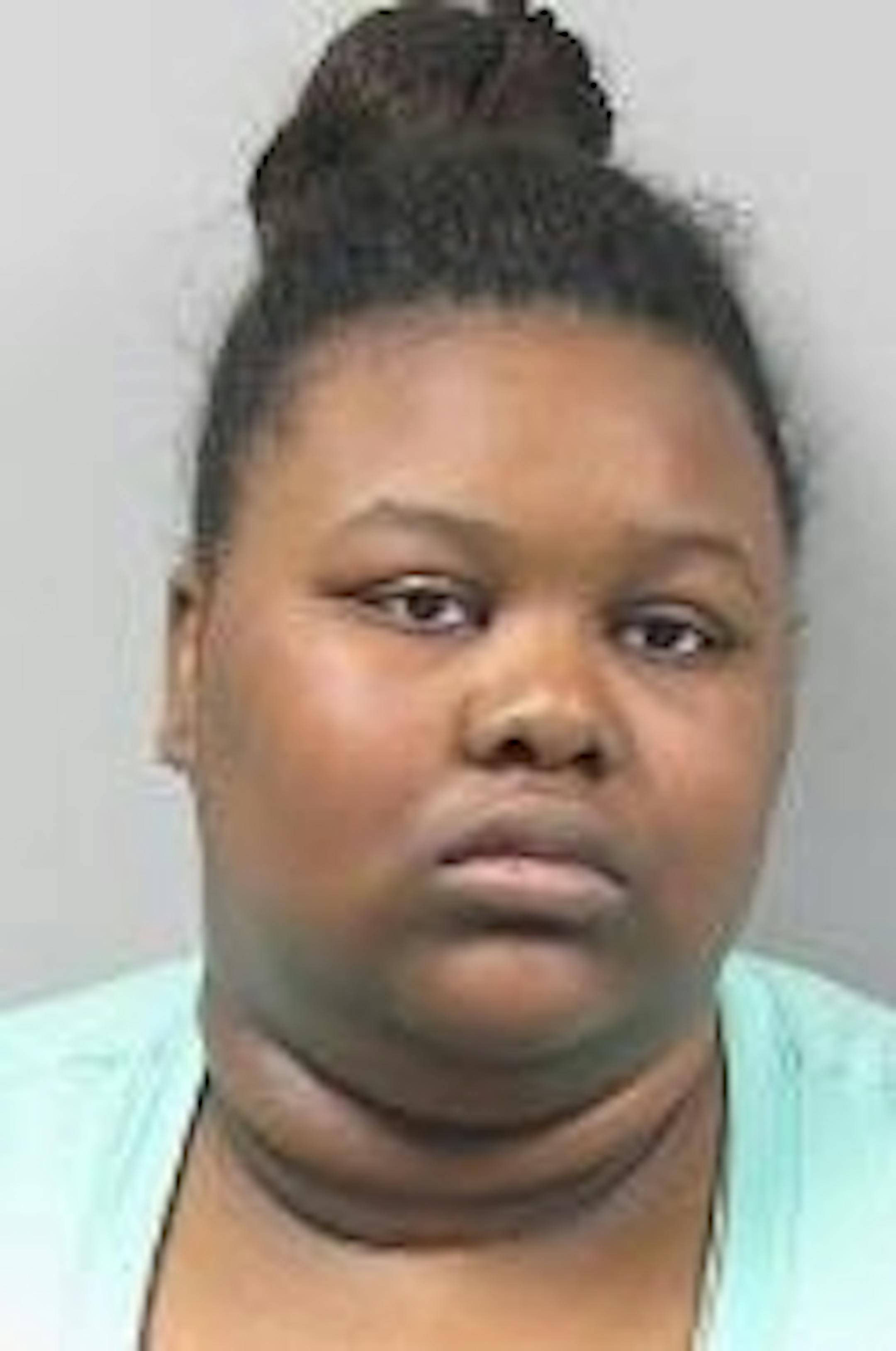 This undated photo provided by Beltrami County Jail, shows Rachel Stacey Downer. Downer, 22 is charged with manslaughter in the freezing death of her 6-year-old cousin last month. Downer appeared in Beltrami County court Monday, March 17, 2014 on a second-degree manslaughter charge. Downer was released on $100,000 bond. Downer's cousin, Mercedes Mayfield, was found on the front step of a Bemidji apartment building early on Feb. 27. Mercedes' mother reported her daughter was frozen and unresponsi