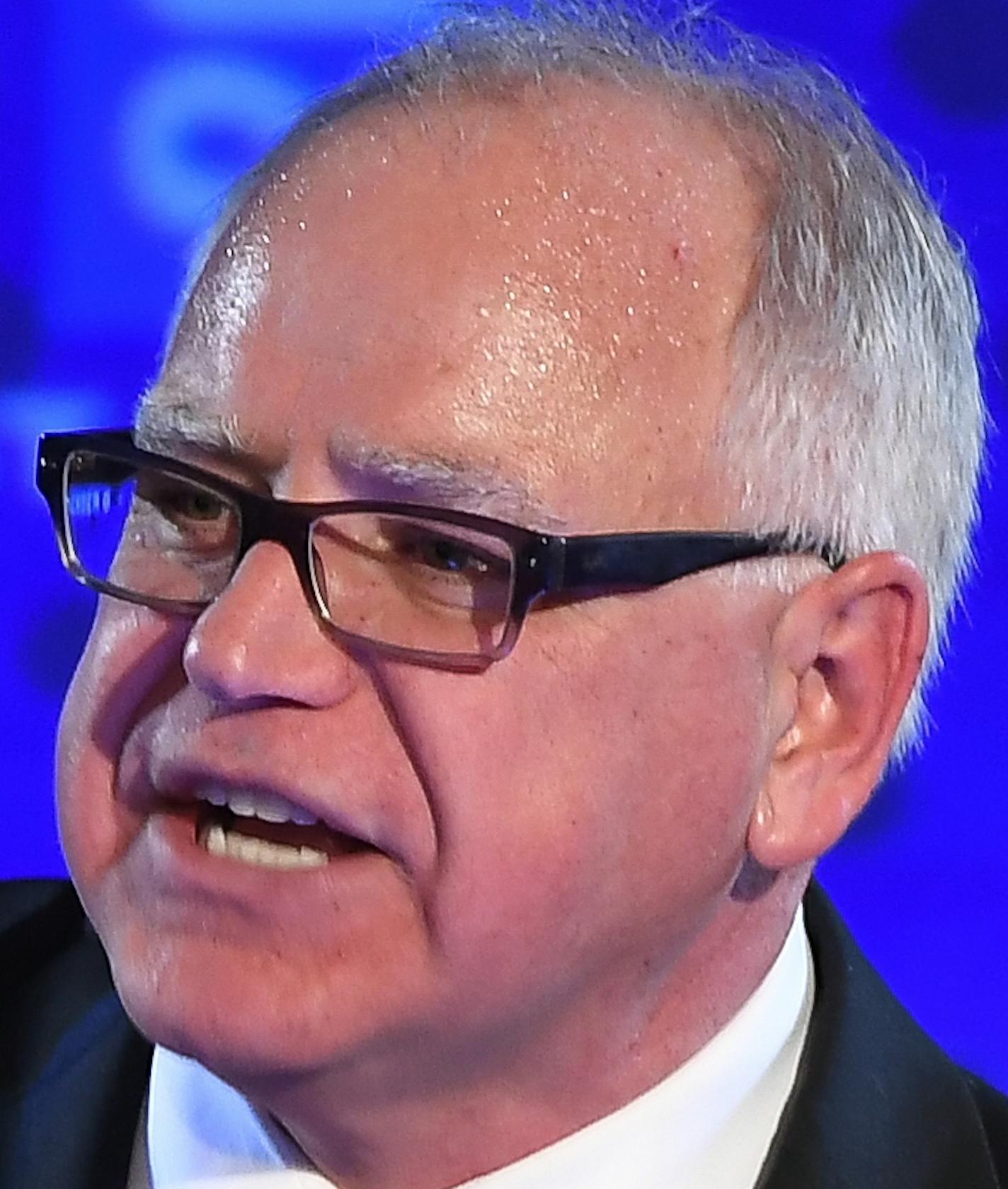 Governor-elect Tim Walz gave his acceptance speech beside his children, Hope and Gus, Tuesday night at the DFL headquarters election night party in St. Paul. ] Aaron Lavinsky &#x2022; aaron.lavinsky@startribune.com The DFL headquarters election night party was held Tuesday, Nov. 6, 2018 at the Intercontinental Hotel in St. Paul, Minn.