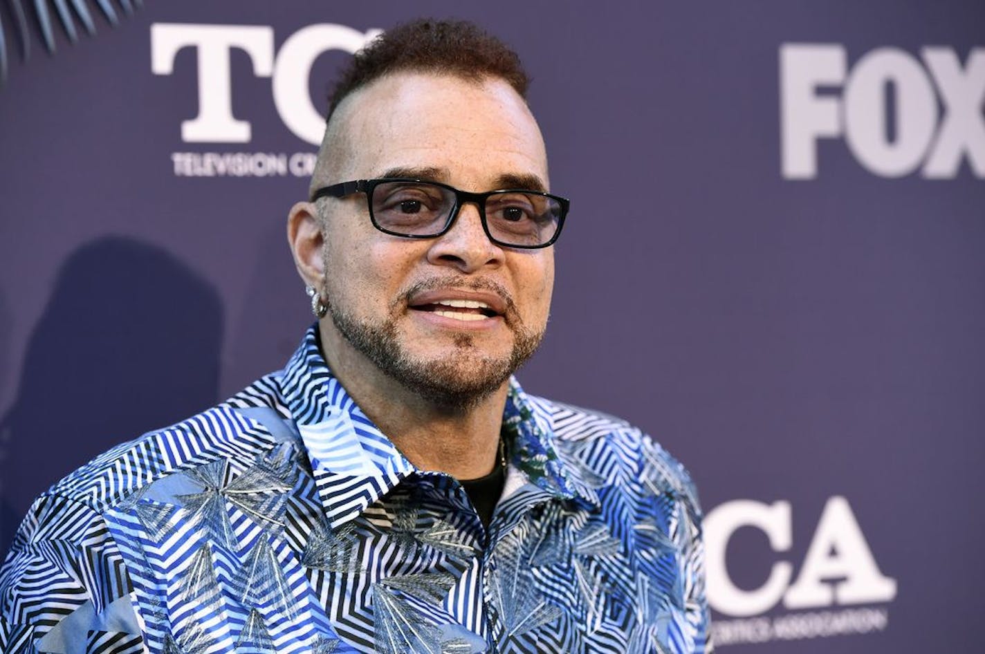 FILE - Sinbad, a cast member in the television series "Rel," poses at the FOX Summer TCA All-Star Party in West Hollywood, Calif., on Aug. 2, 2018. The family of Sinbad says the comedian-actor is recovering from recent stroke. The 64-year-old Sinbad, born David Adkins, is known for his stand-up work and appearances in the sitcoms "A Different World" and "The Sinbad Show." The entertainer has also appeared in several movies.