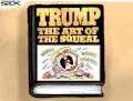 Sack cartoon: Donald Trump's new book?