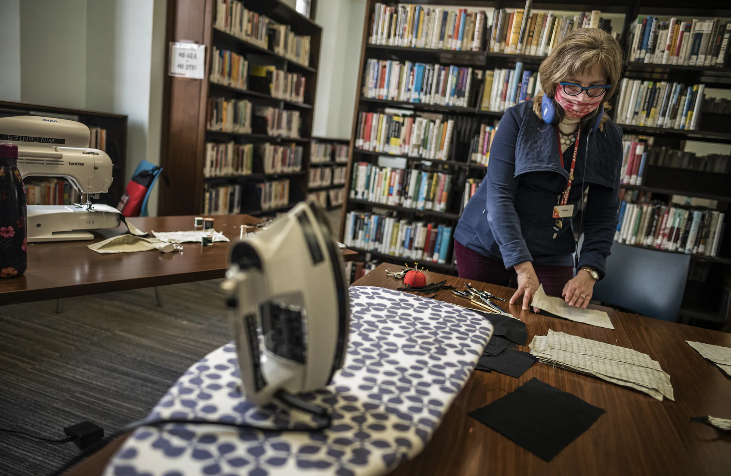 Librarians recruited for mask making in St. Paul