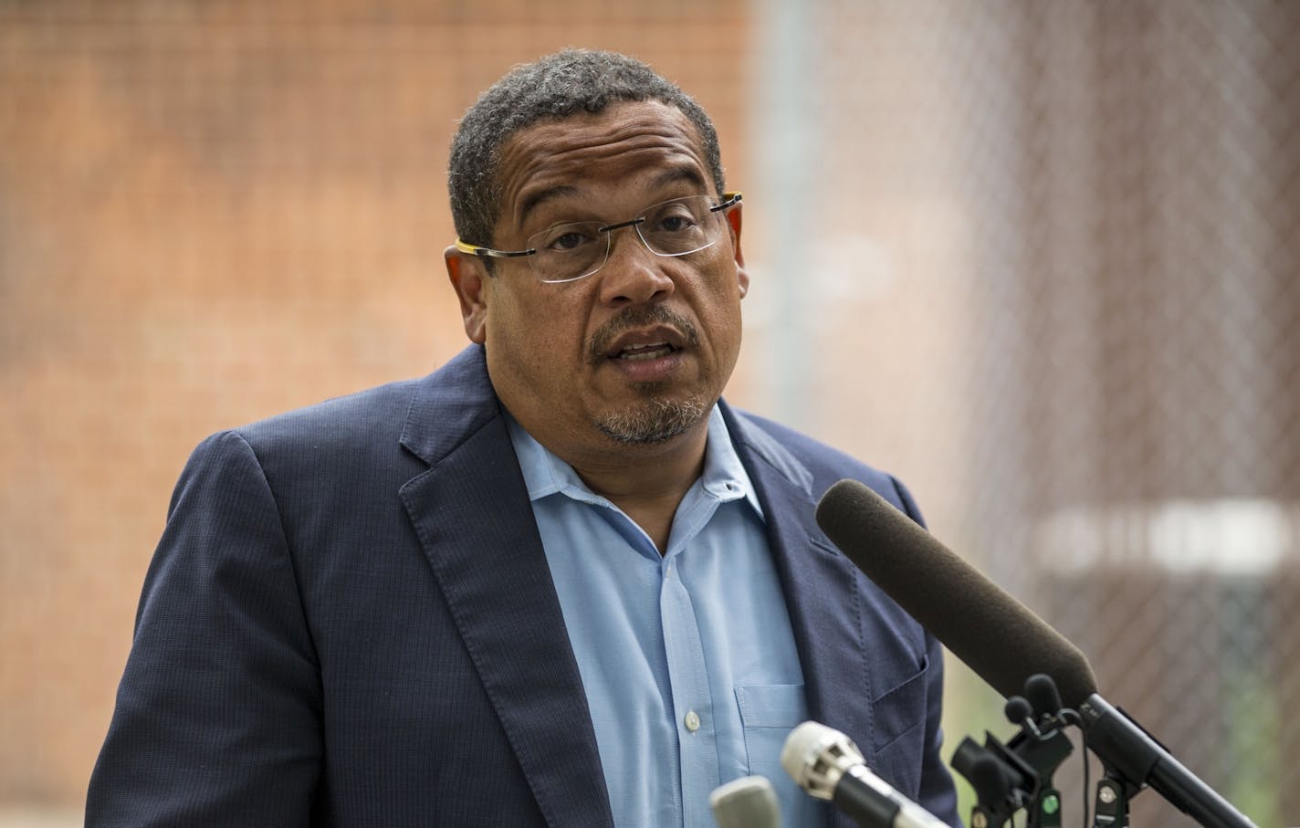 Rep. Keith Ellison spoke Friday about the domestic abuse allegations that were brought against him.