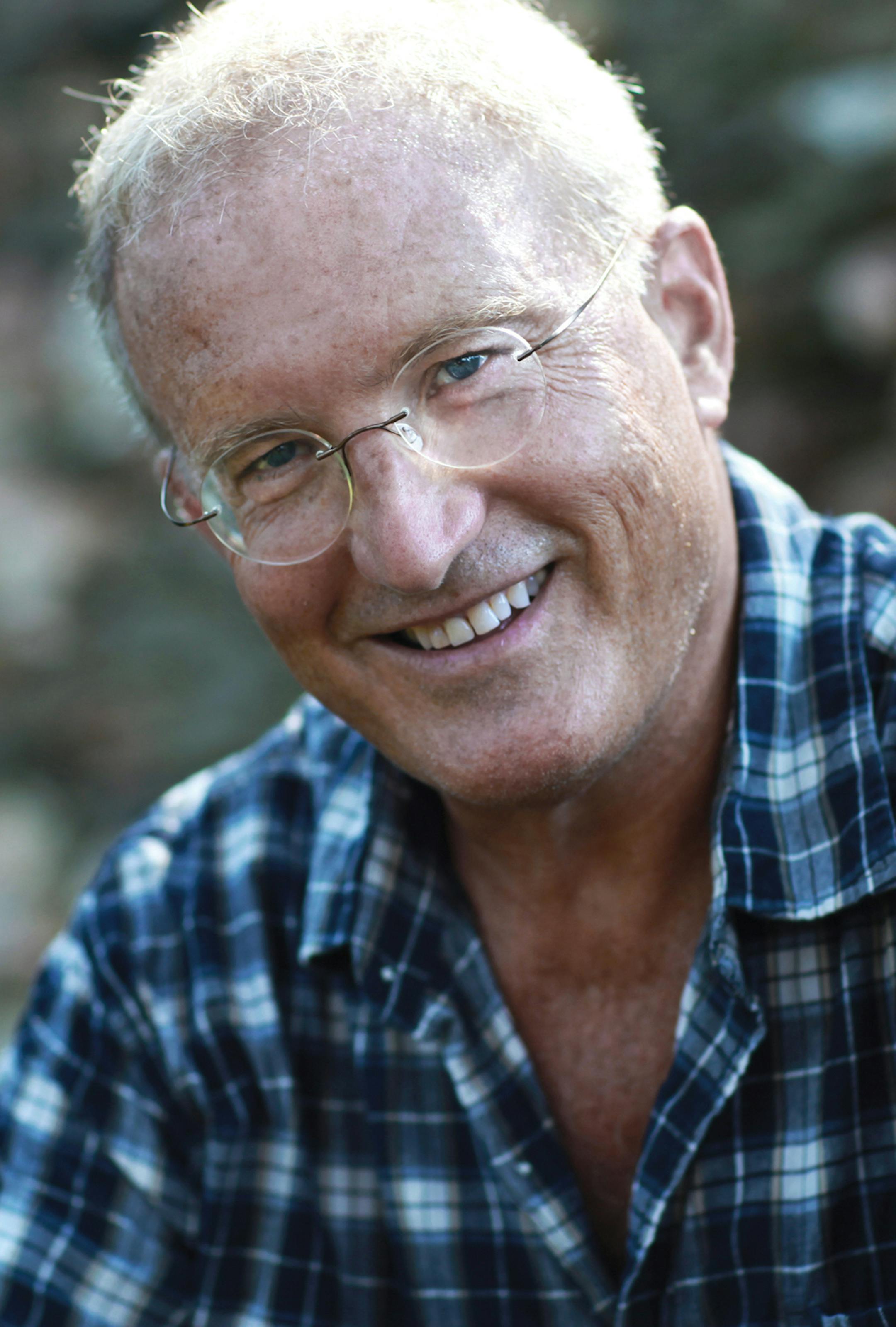 Mark Bowden in his Ranch in Pennsylvania Photo by Pascal Perich
