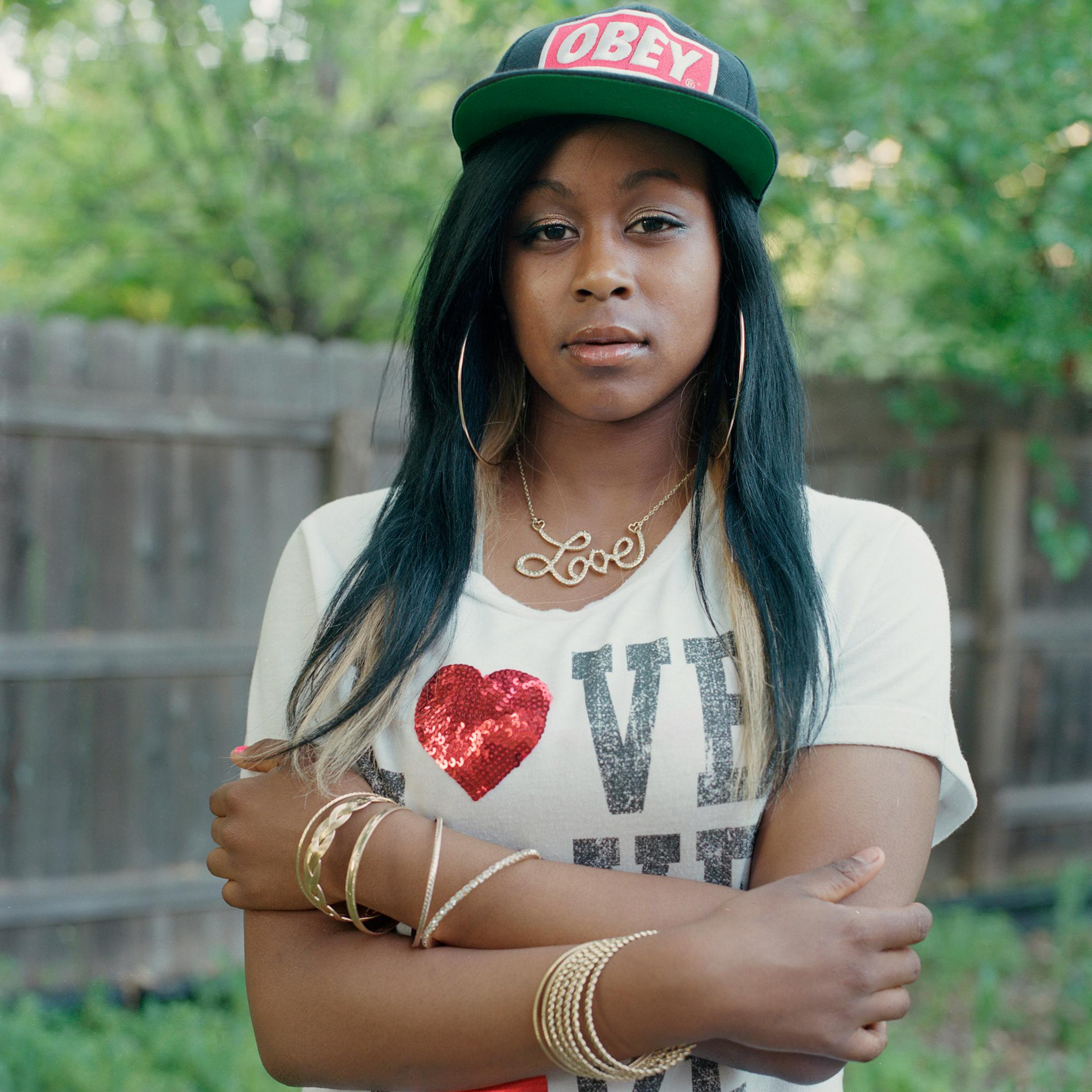 Among the photos in Vance Gellert's "The Bridge" is this one of Randi-Lynn Leonard. She and her sister were among the 52 students on a school bus that was on the I-35W bridge when it collapsed Aug. 1, 2007.