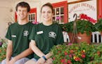 Raymond Buehner, a senior at North Hills High School, and Halle Celebrezze, a senior at North Allegheny, have been working part-time at the market Soe