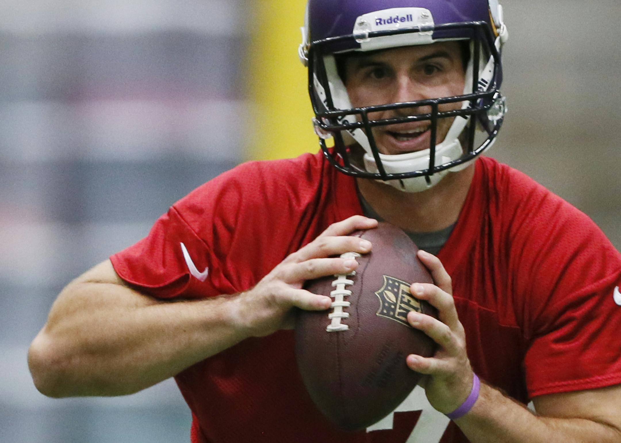 Vikings quarterback Christian Ponder