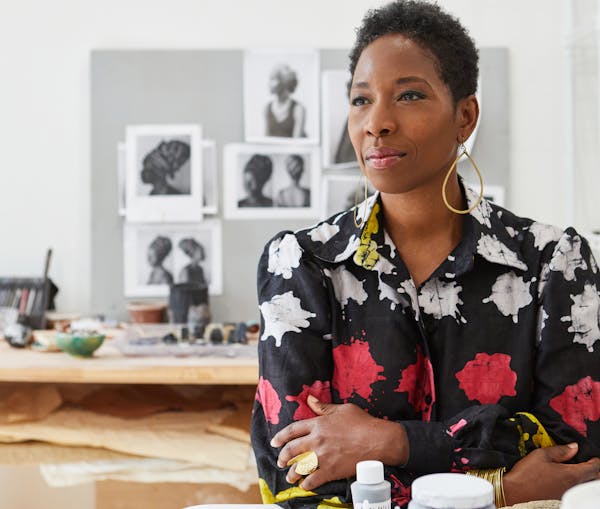 Malene Barnett, above, is one of a tiny proportion of designers who are Black, but a host of new initiatives, as well as evolving tastes, are working 