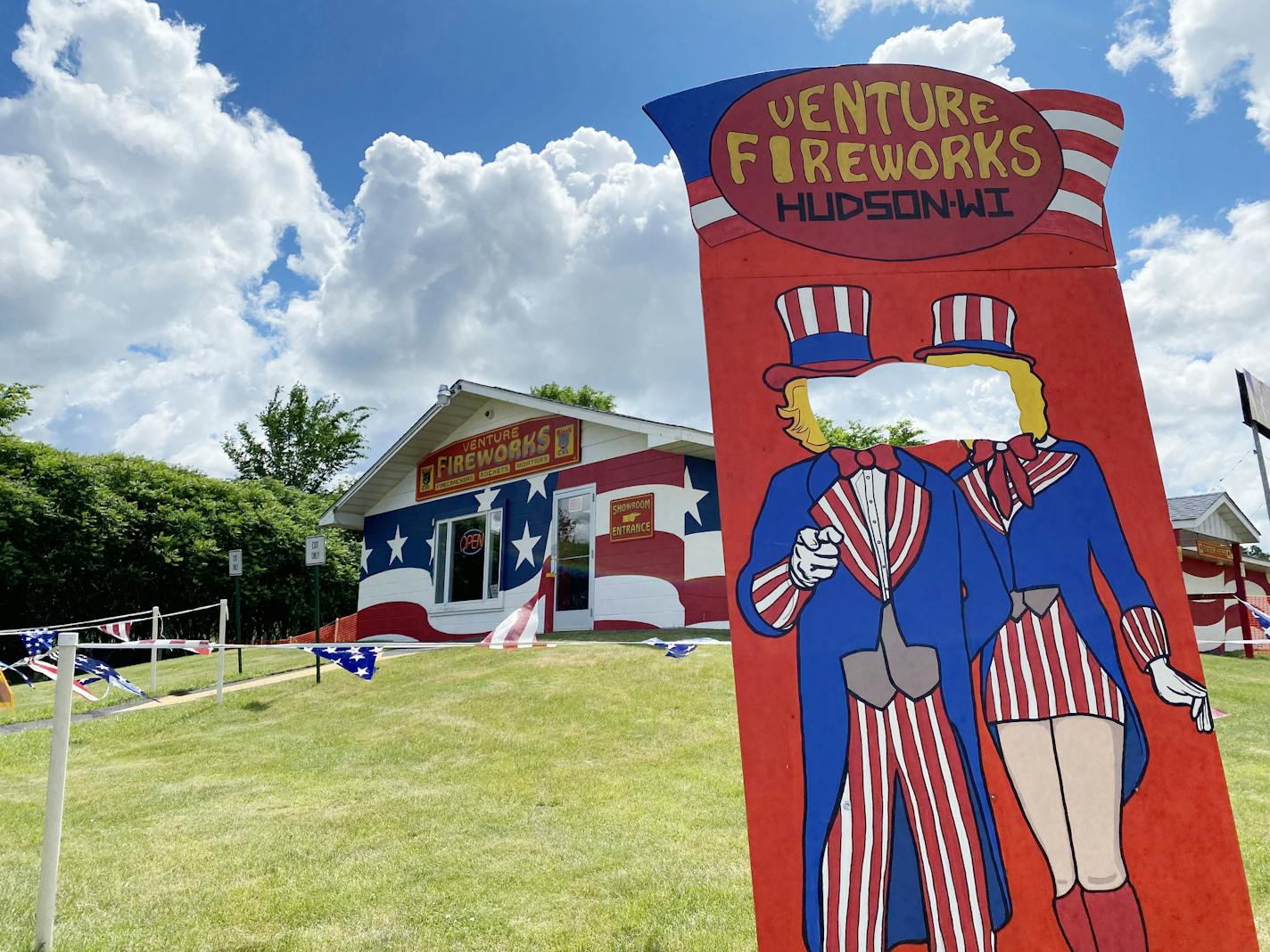 Fireworks shop in Hudson, Wis. Photo by James Lileks