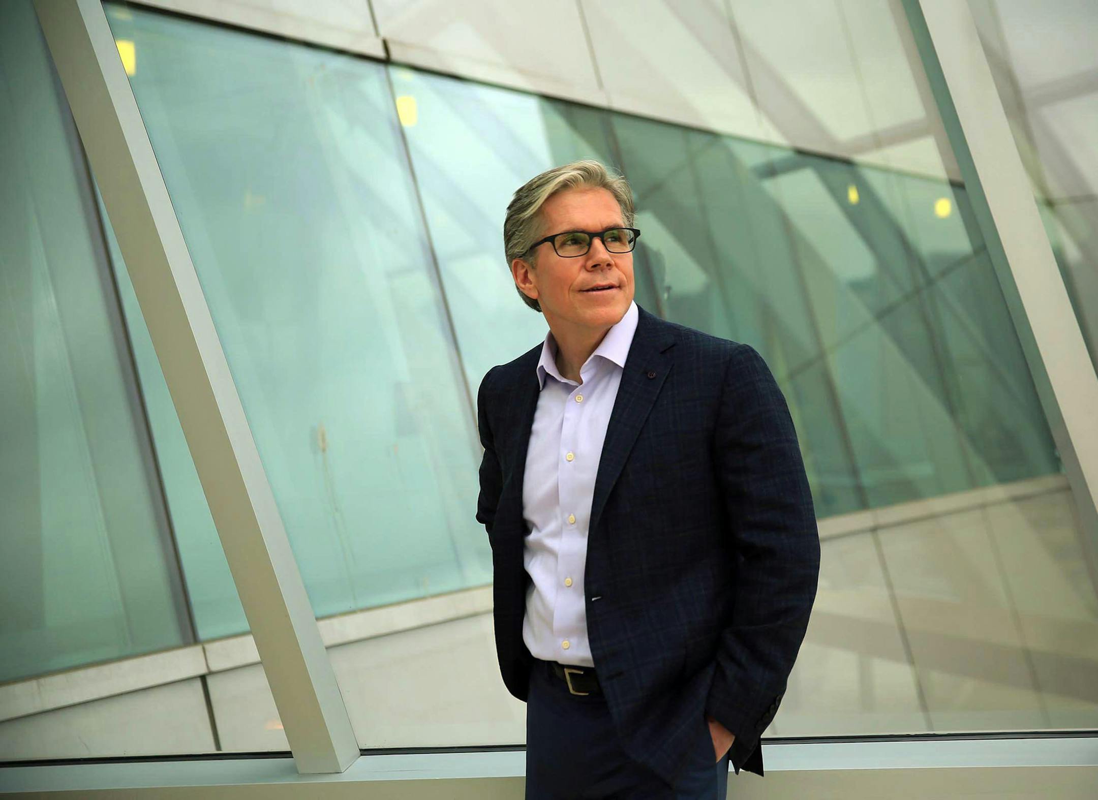 Vulcan Aerospace President Chuck Beames says he recruits engineers who "are not typically cut from the traditional cloth" for the company's innovative launch efforts. (Erika Schultz/Seattle Times/TNS) ORG XMIT: 1168854