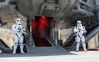 Stormtroopers at the new Star Wars: Galaxy&#x2019;s Edge expansion at Disneyland Park in Anaheim, Calif., May 20, 2019. Disneyland&#x2019;s "Star Wars