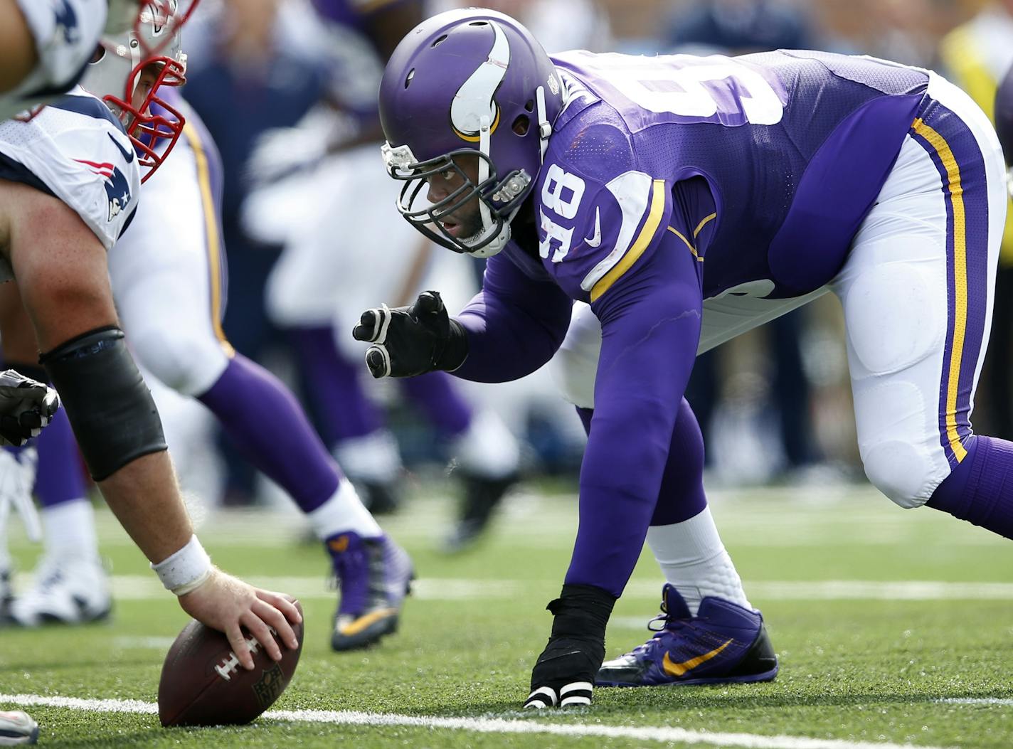 Minnesota Vikings Linval Joseph (98).