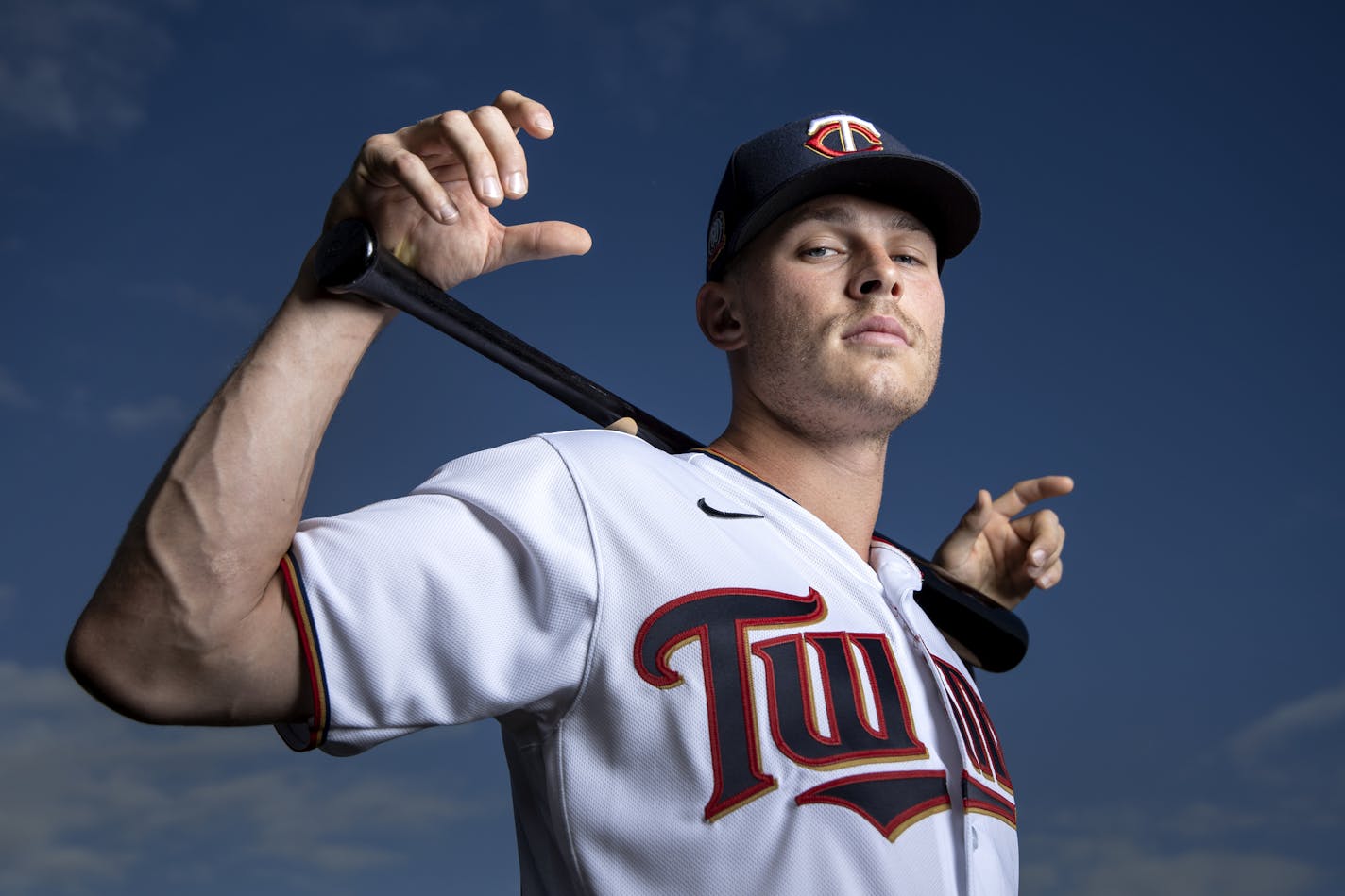 Minnesota Twins outfielder Max Kepler. ] CARLOS GONZALEZ • cgonzalez@startribune.com – Fort Myers, FL – February 20, 2020, CenturyLink Sports Complex, Hammond Stadium, Minnesota Twins, Spring Training