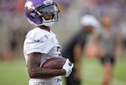 Vikings rookie receiver Jordan Addison has been sidelined from team activities with injuries twice since he was drafted.