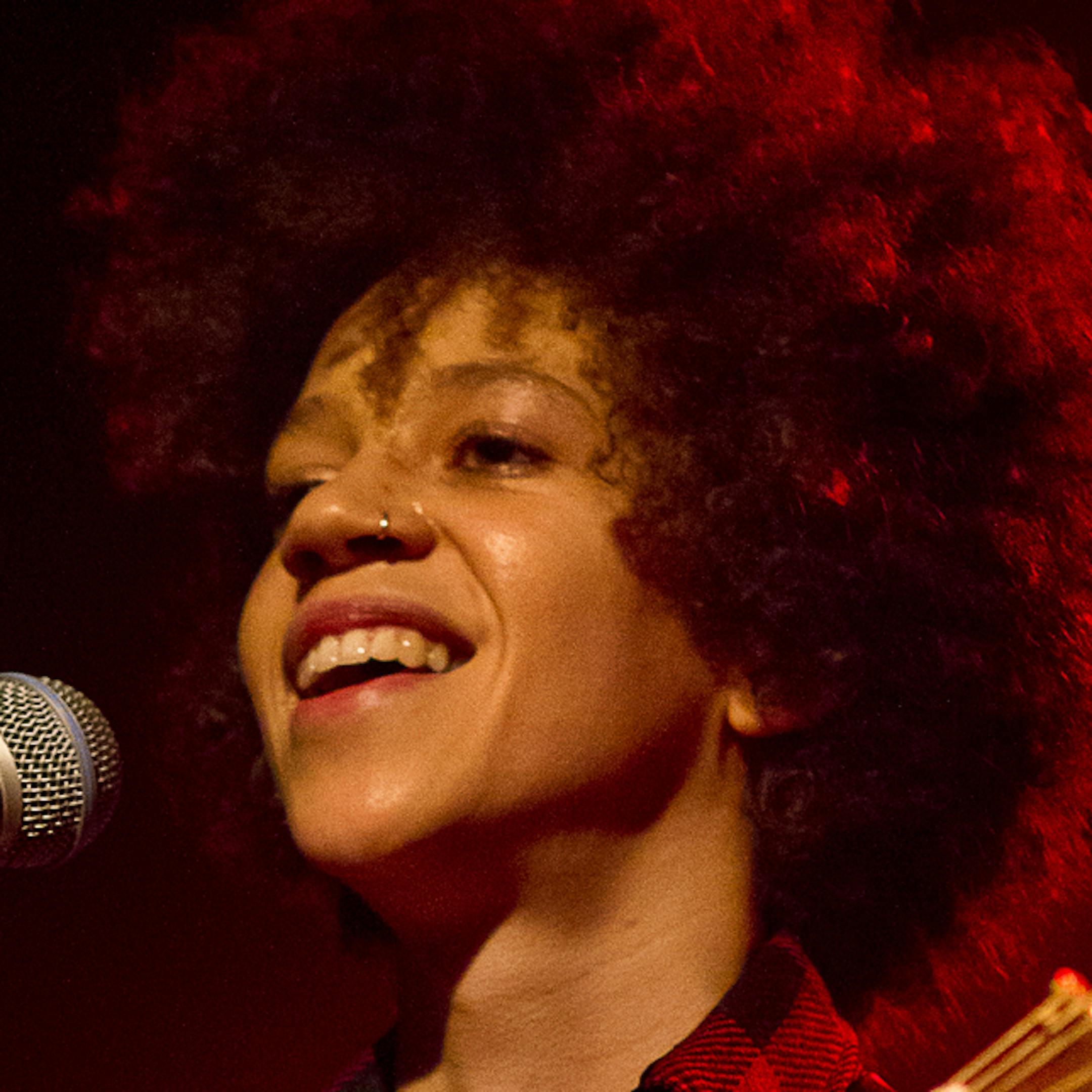Chastity Brown performs during Minneapolis Mayor R.T. Rybak's "Unauguration Party" at First Avenue, Wednesday, December 18, 2013.