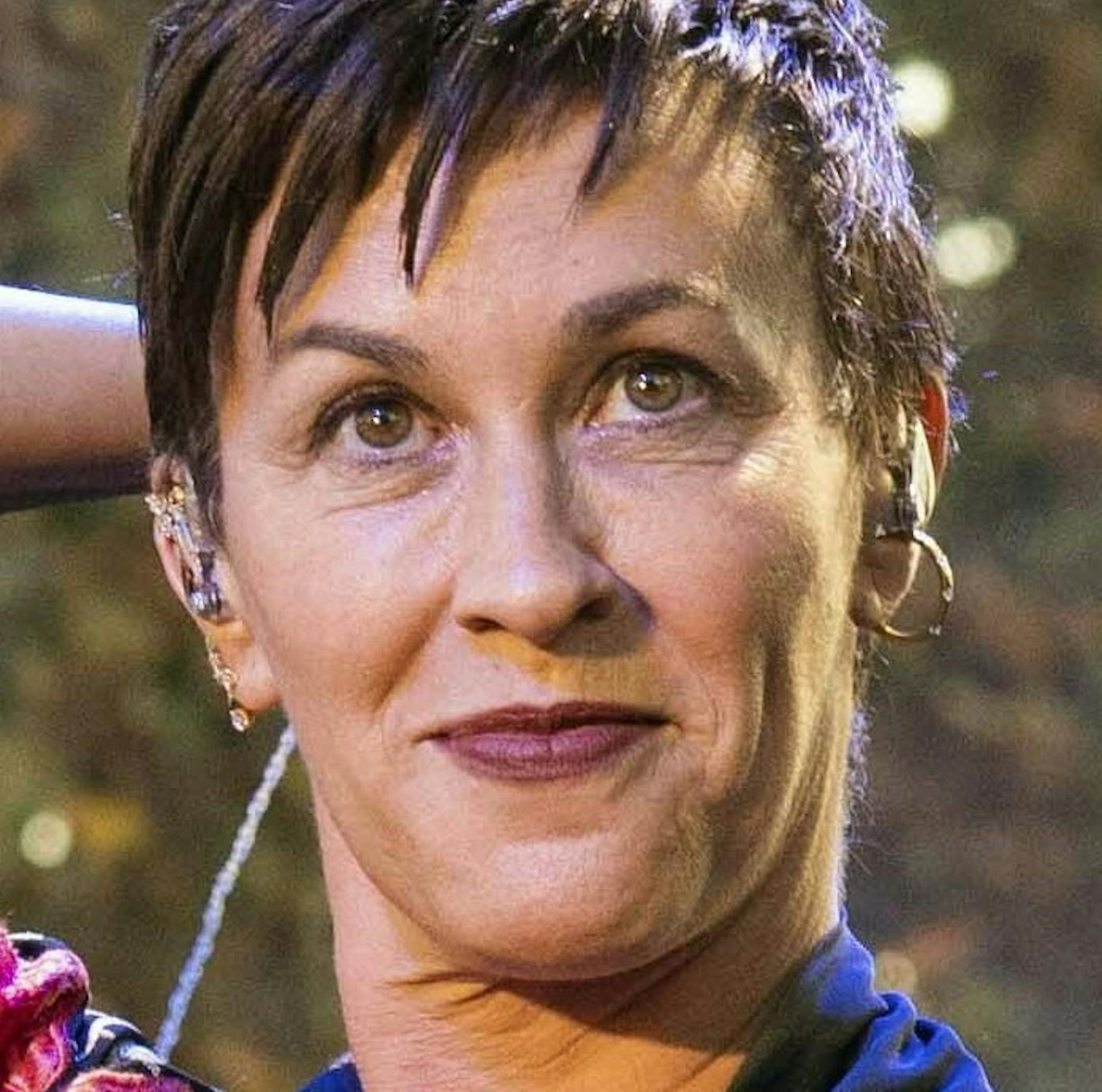 FILE - In this Dec. 2, 2018 file photo, Alanis Morissette appears at One Love Malibu in Calabasas, Calif. Morissette has allowed songs from her 1995 breakthrough album "Jagged Little Pill" to be used in a new musical and producers plan to land it on Broadway this fall. (Photo by Amy Harris/Invision/AP, File)