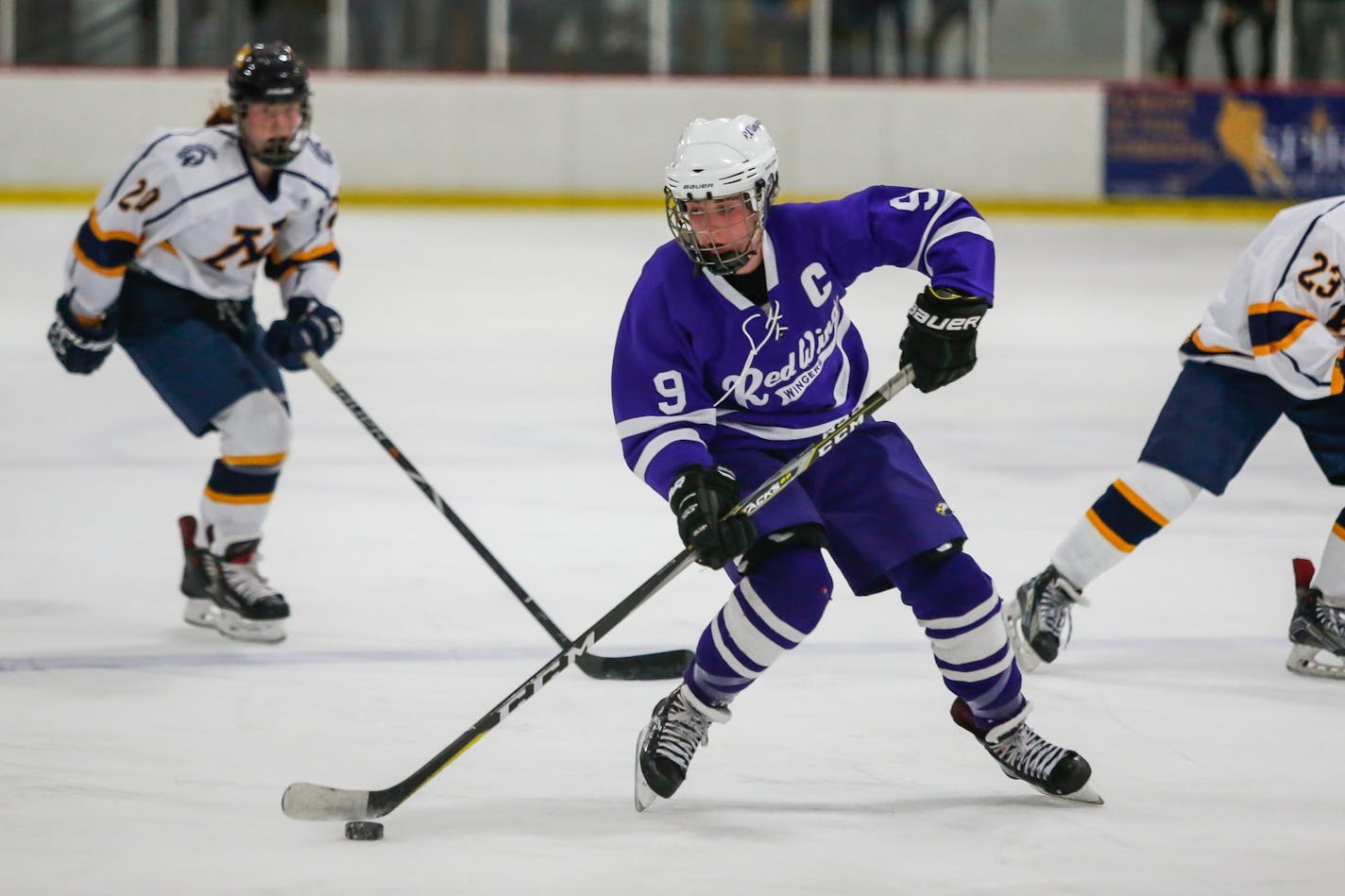 Red Wing forward Taylor Heise is the 2018 Ms. Hockey.