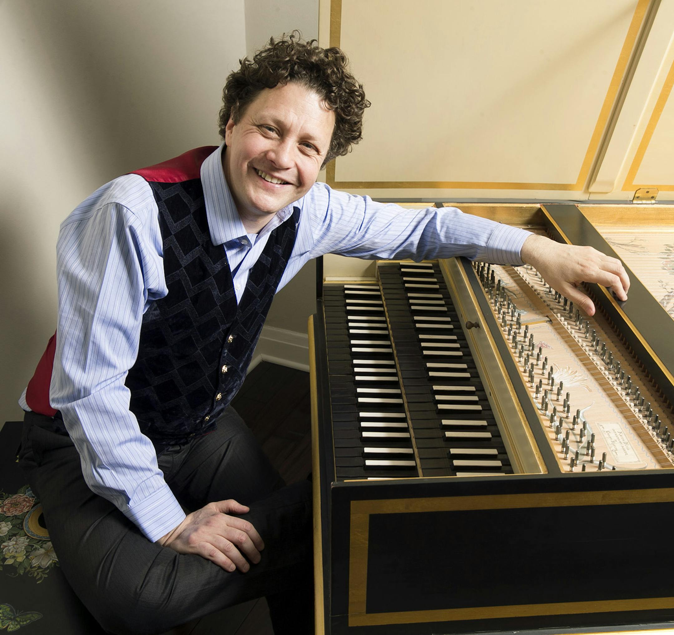 Harpsichordist Jory Vinikour. ORG XMIT: 2421567