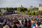 More than 10,000 people spread out on the hill outside Walker Art Center in Minneapolis for Rock the Garden in 2019, a lineup that featured the Nation