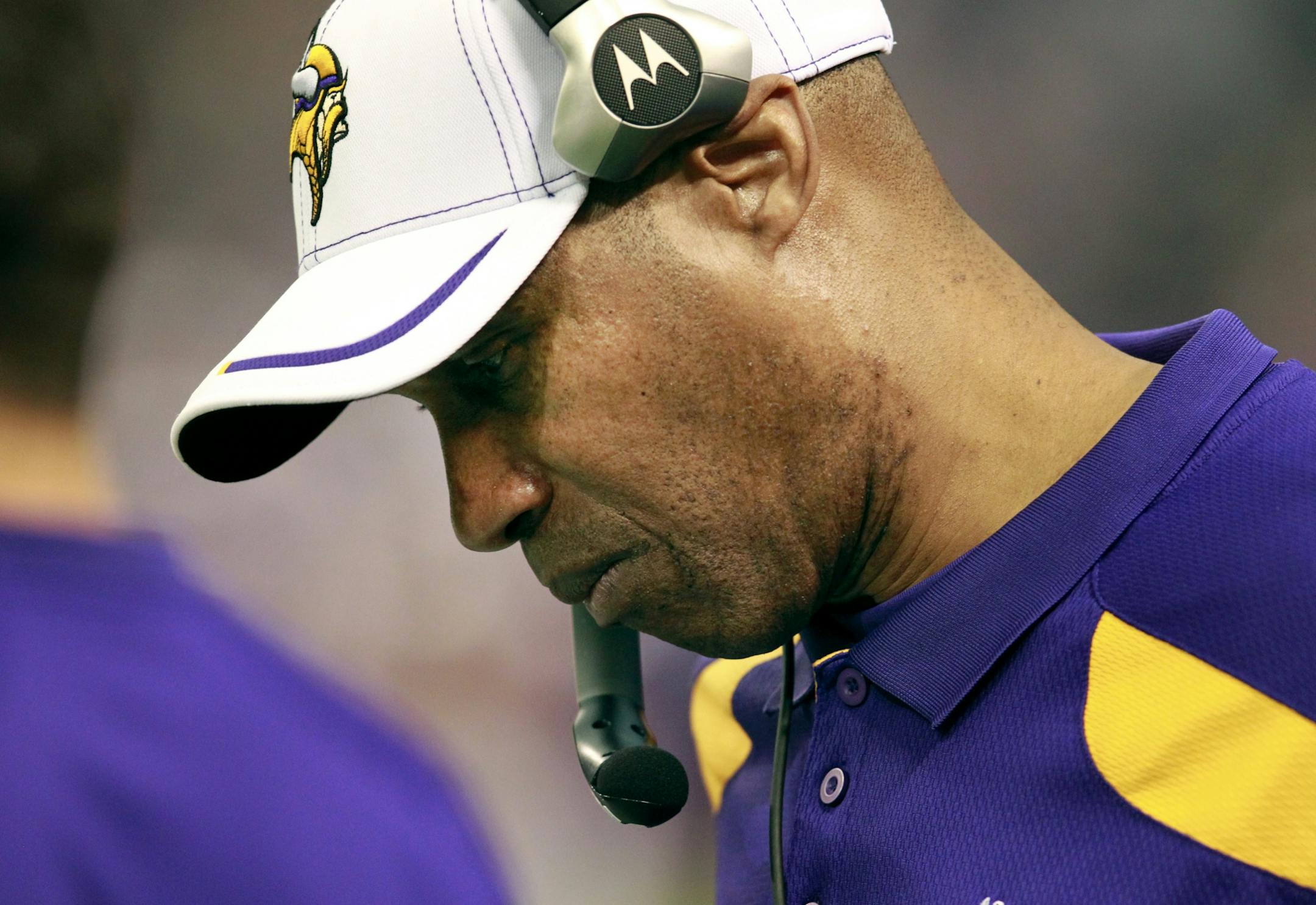Vikings coach Leslie Frazier