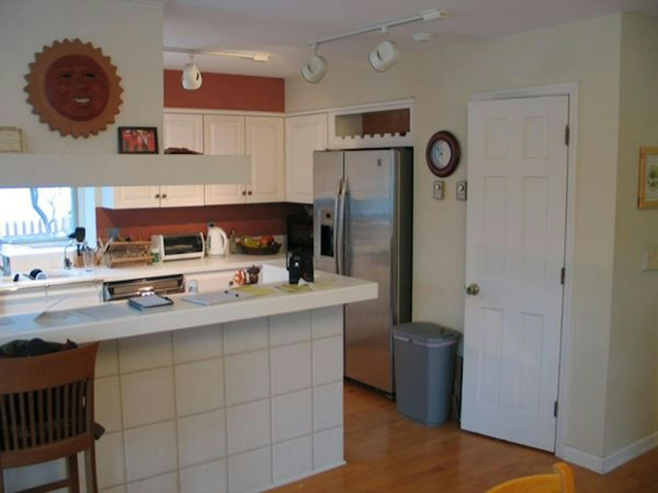 Before: The kitchen was last renovated in the 1980s.