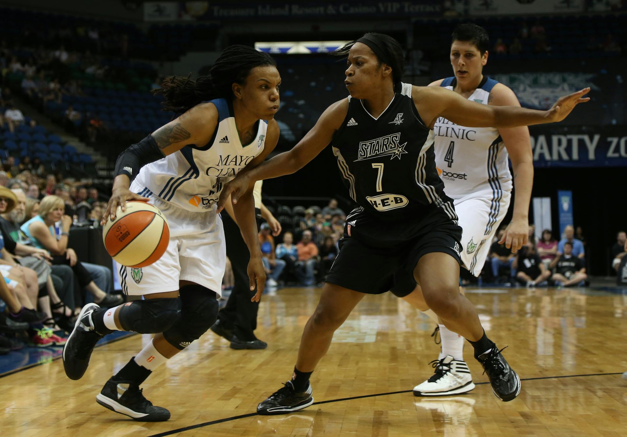 San Antonio's Jia Perkins, in 2014.