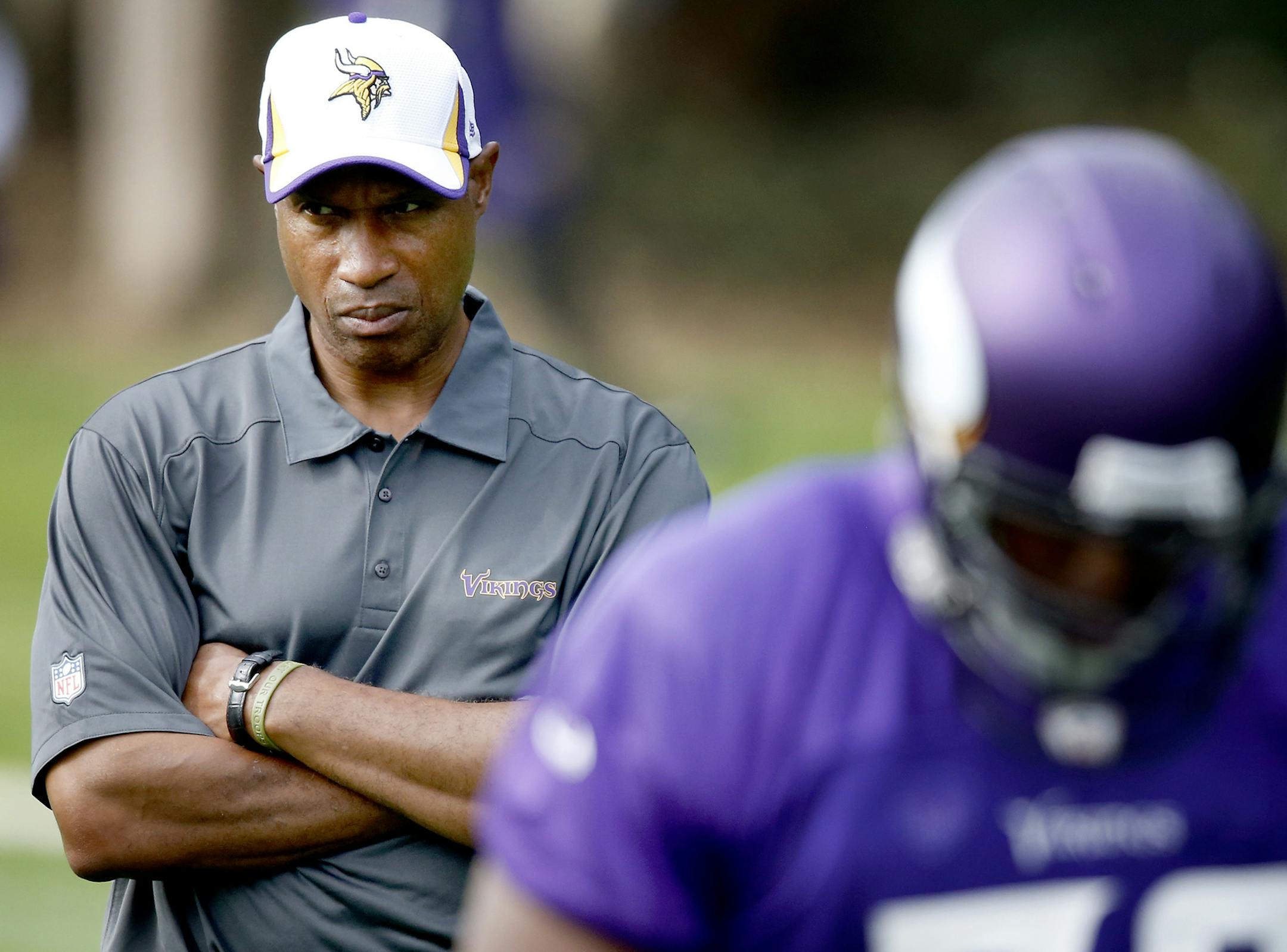 Vikings coach Leslie Frazier